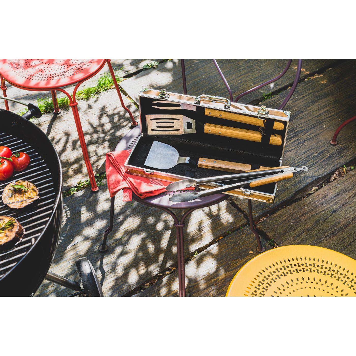 Mallette d'ustensiles pour Barbecue et Plancha par Mastrad