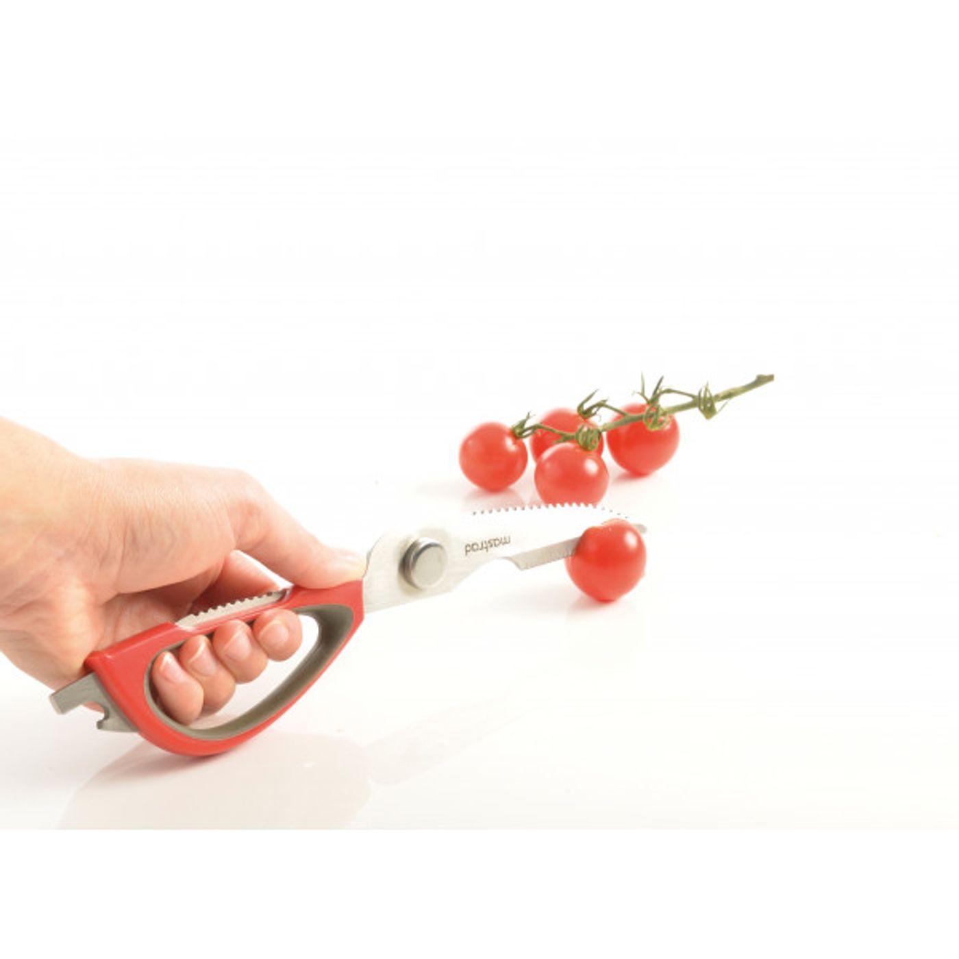 Paire de ciseaux multi-fonctions rouge