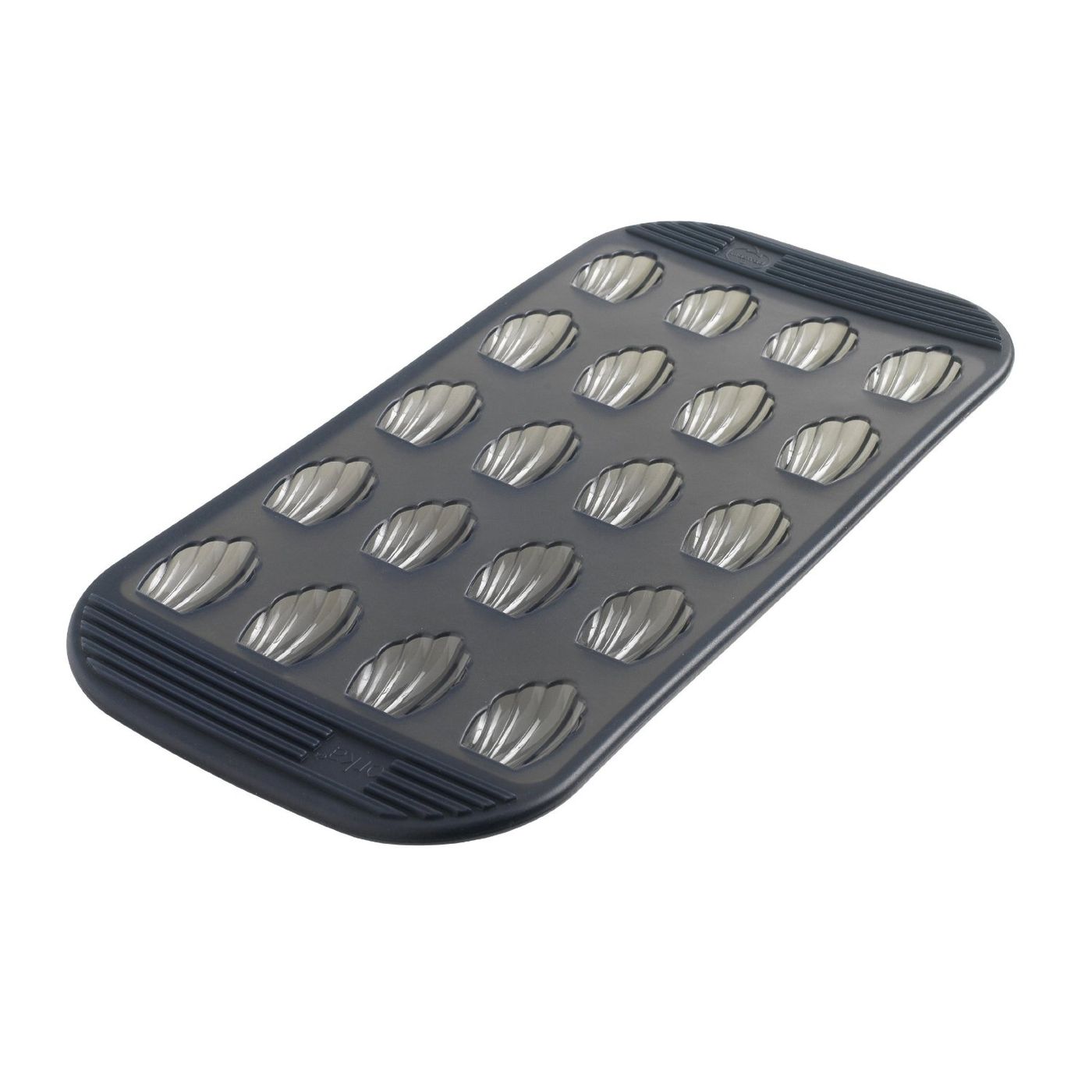 Moule 20 mini-madeleines gris