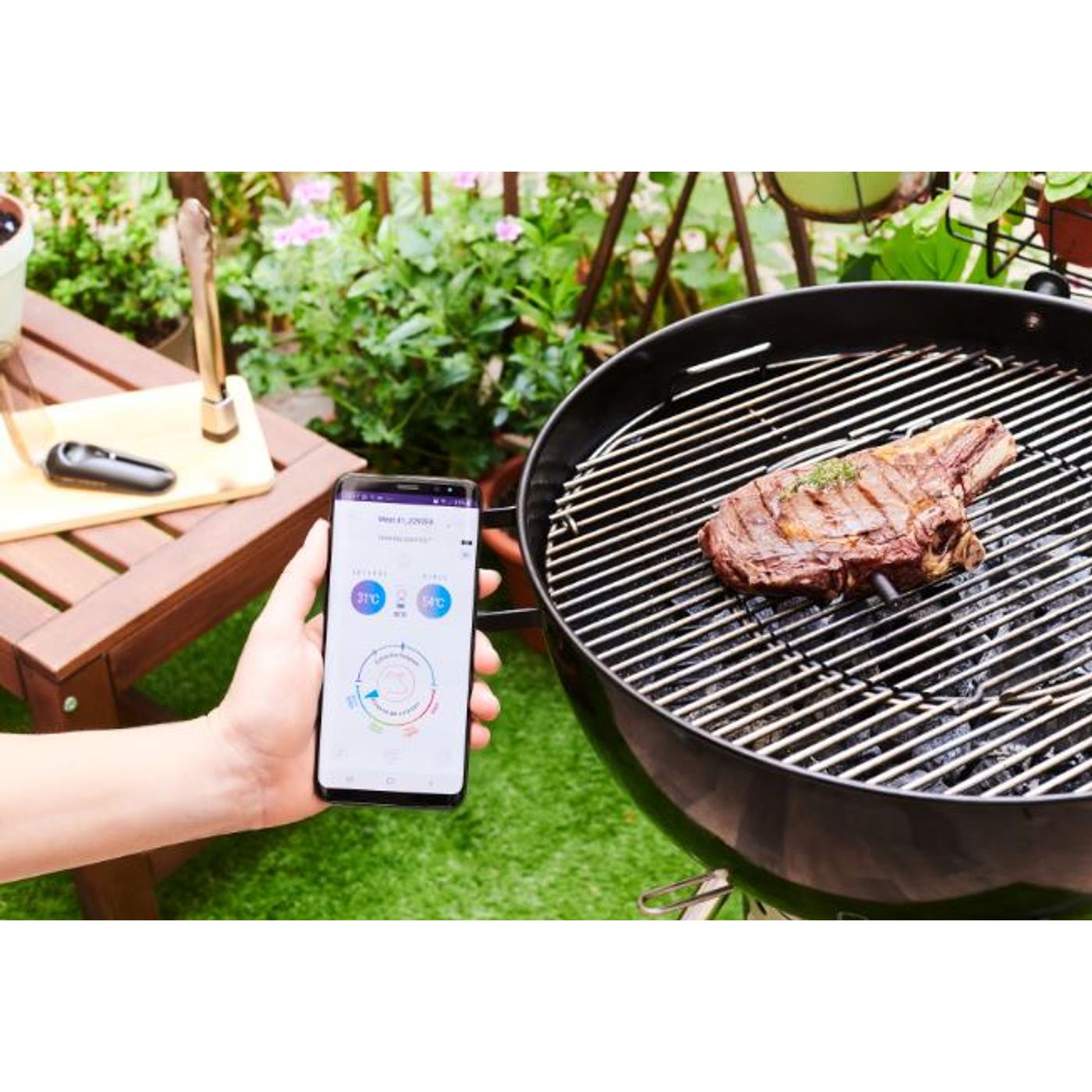 Sonde connectée sans fil Meat'it +