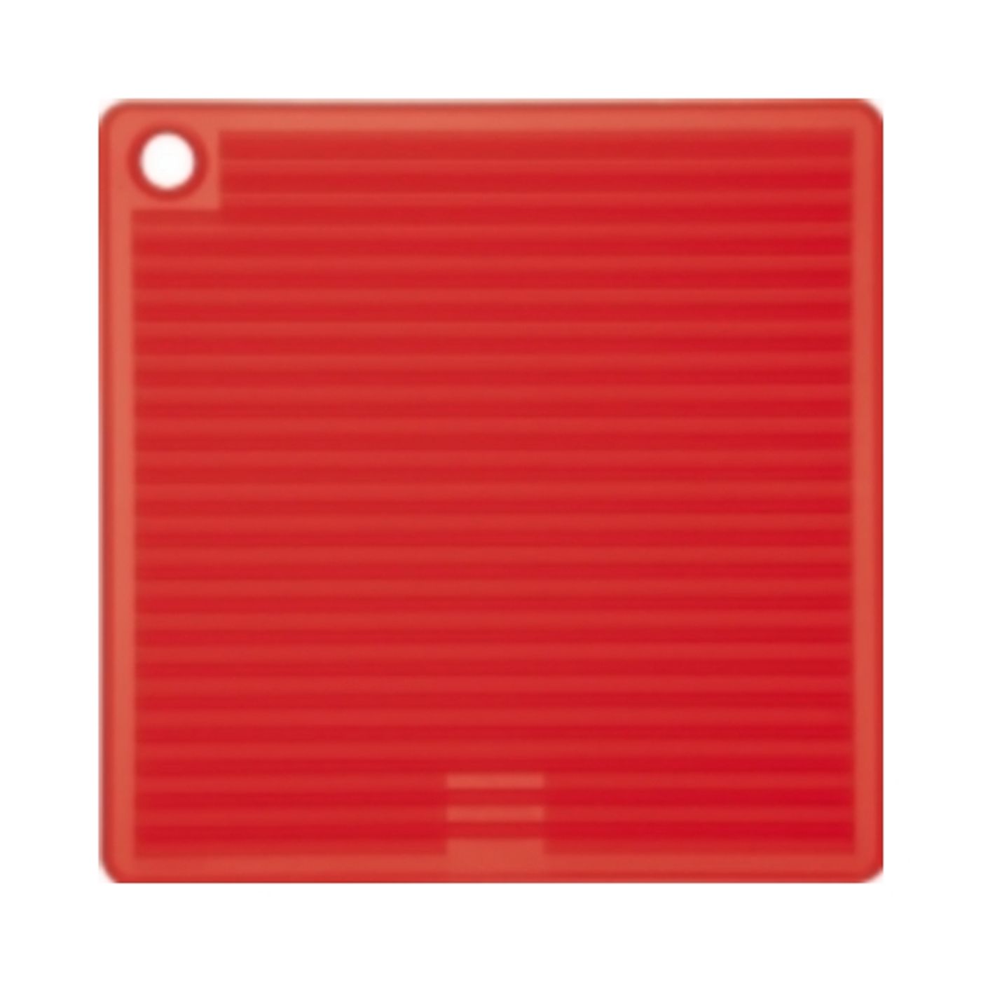 Manique carrée en silicone rouge
