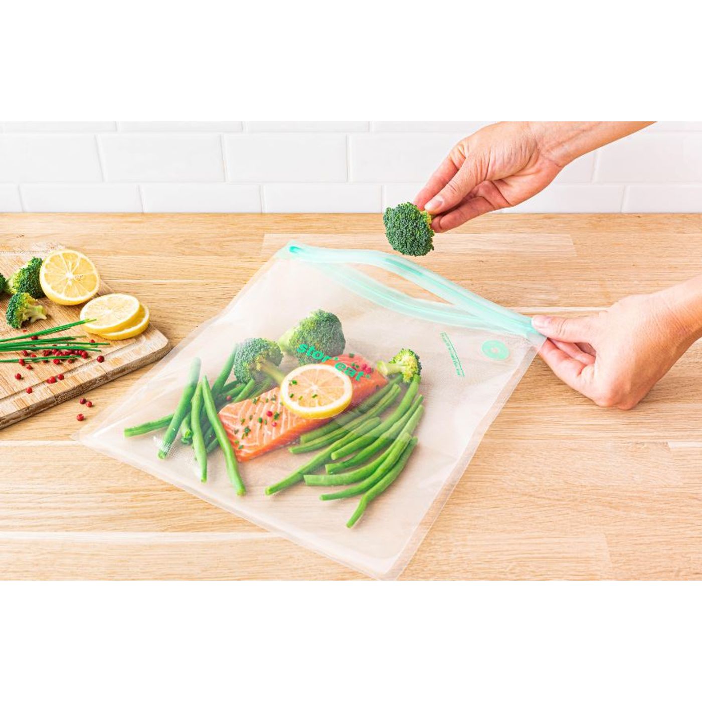 Sac sous vide 10 pièces taille L