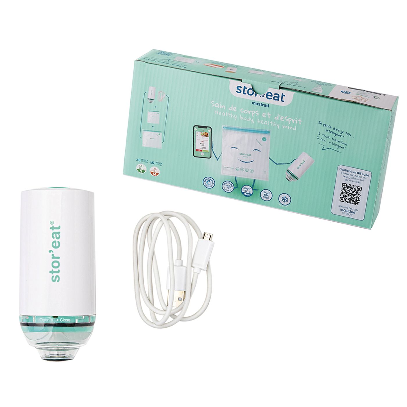Kit pompe et sacs sous vide Stor'EAT