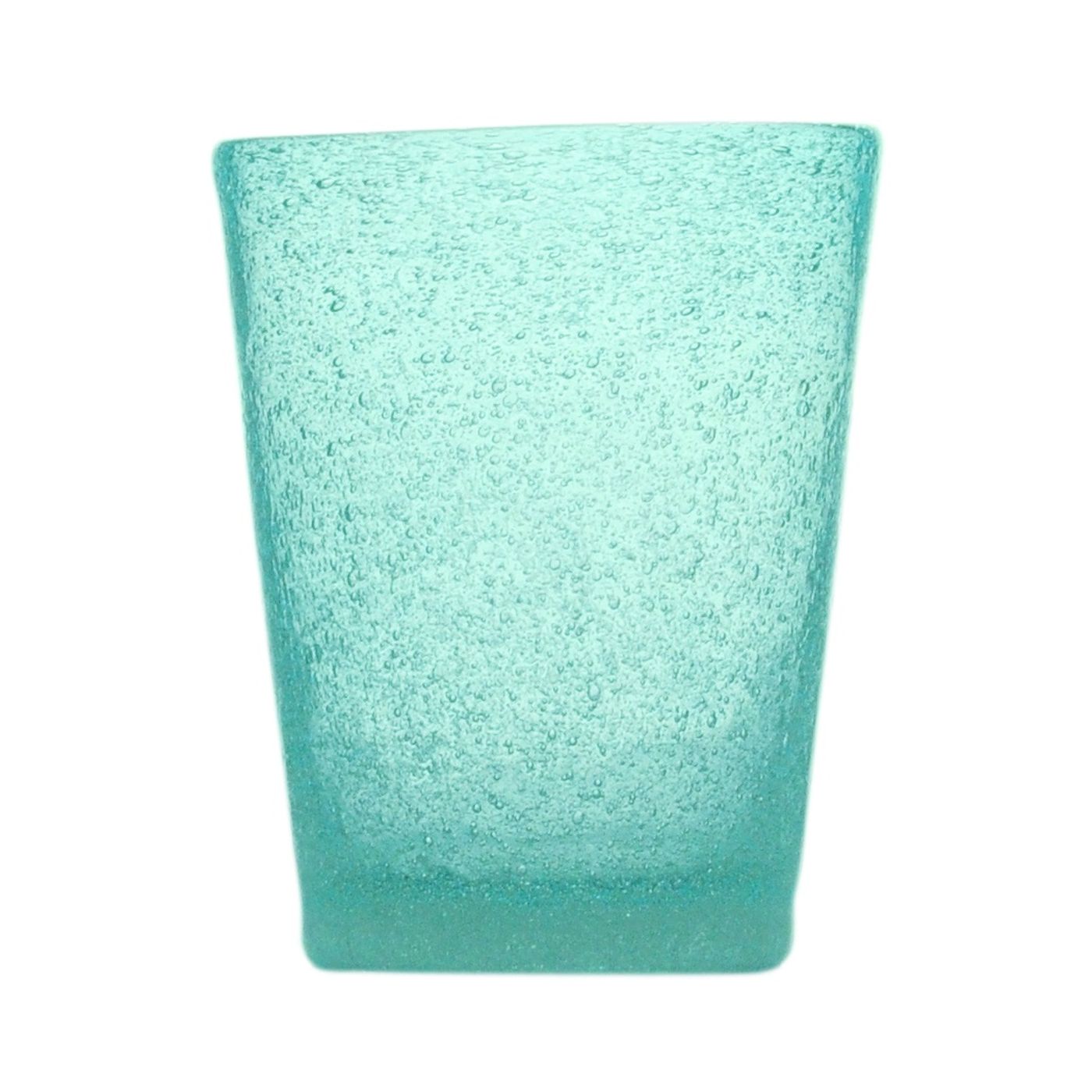 Verre bullé colors 30 cl turquoise