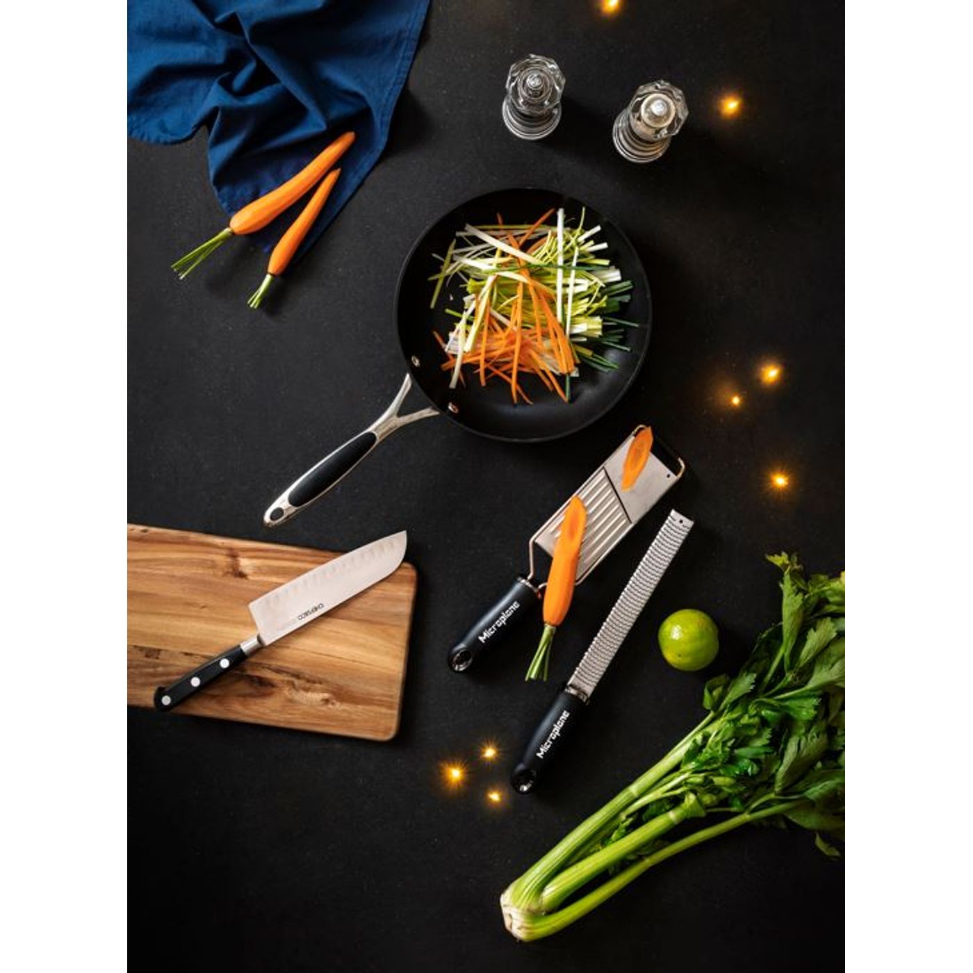 Set Gourmet Mandoline + Zesteur Microplane® - Ambiance & Styles