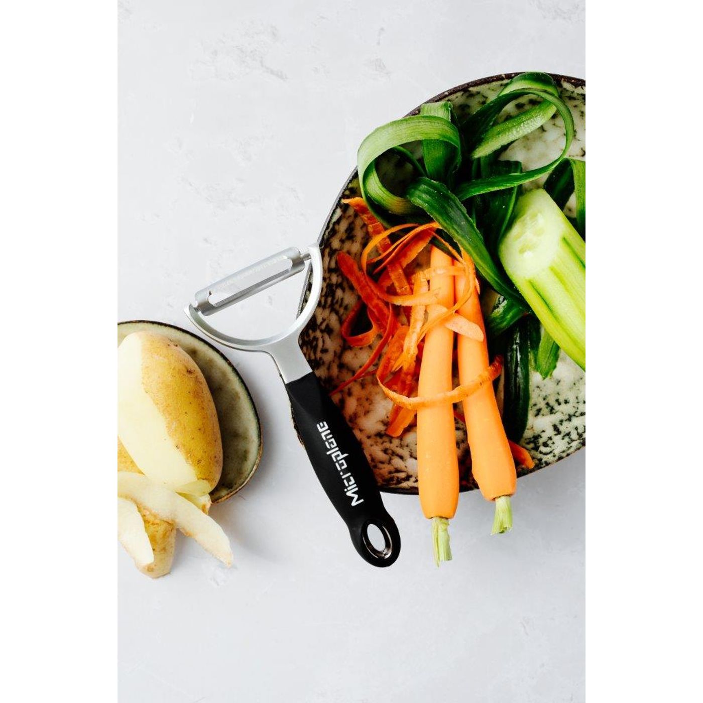 Éplucheur rasoir Y lame lisse