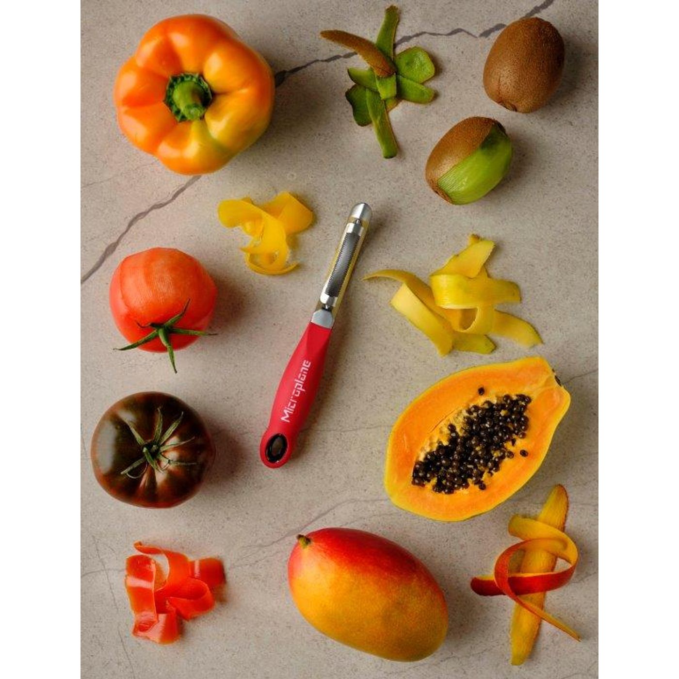 Econome peaux fines rouge