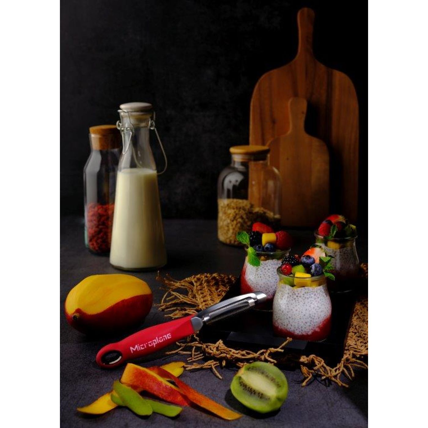 Econome peaux fines rouge