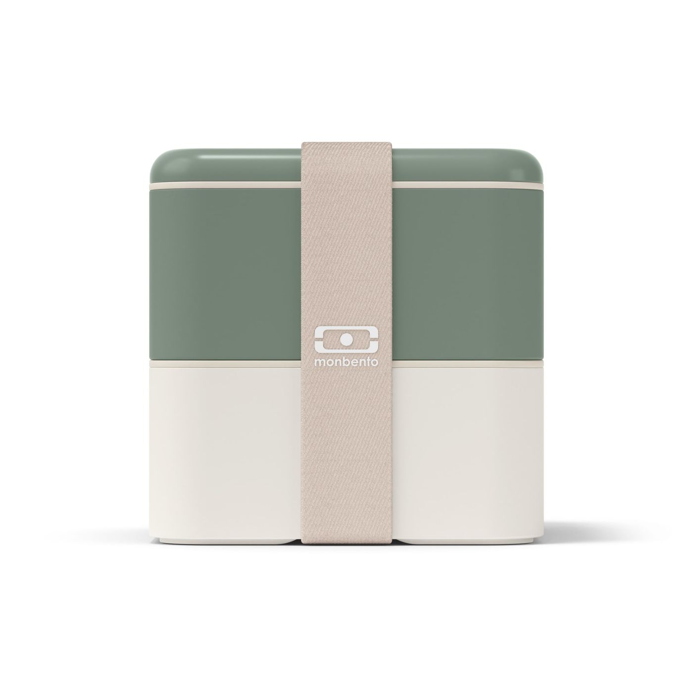 Boite Bento MB Square vert naturel