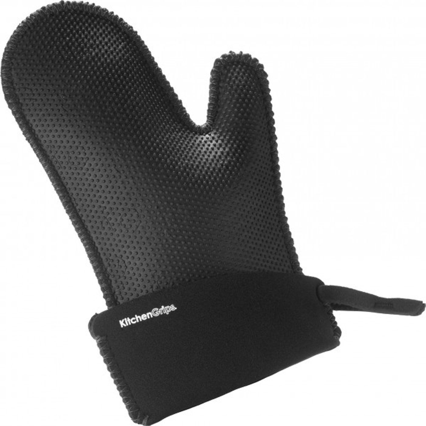 Gant à four extensible noir