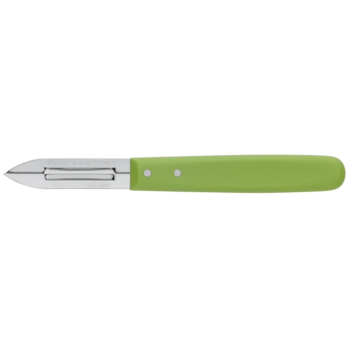 Éplucheur double tranchant Expert affidenté® vert