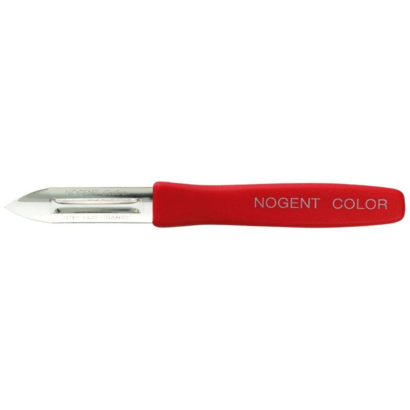 Eplucheur 2 tranchants manche polypropylène coloré