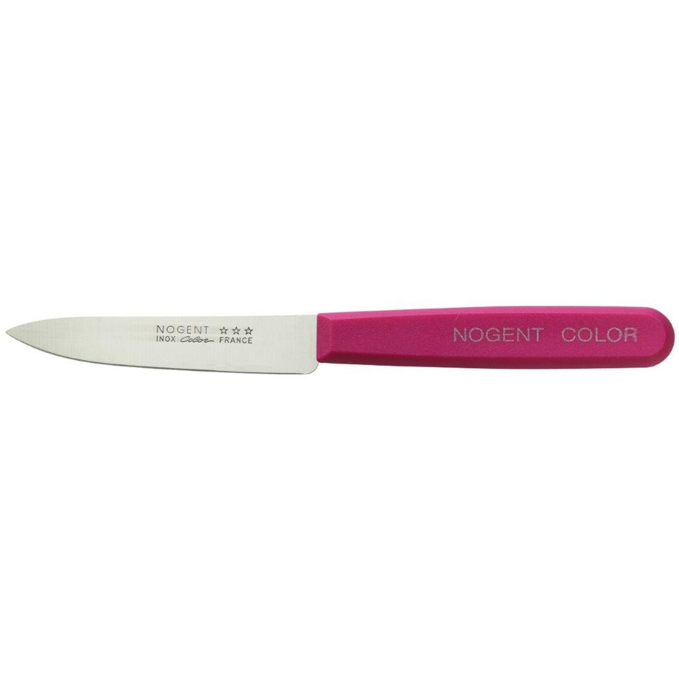 Couteau d'office lame 9 cm manche polypropylène coloré