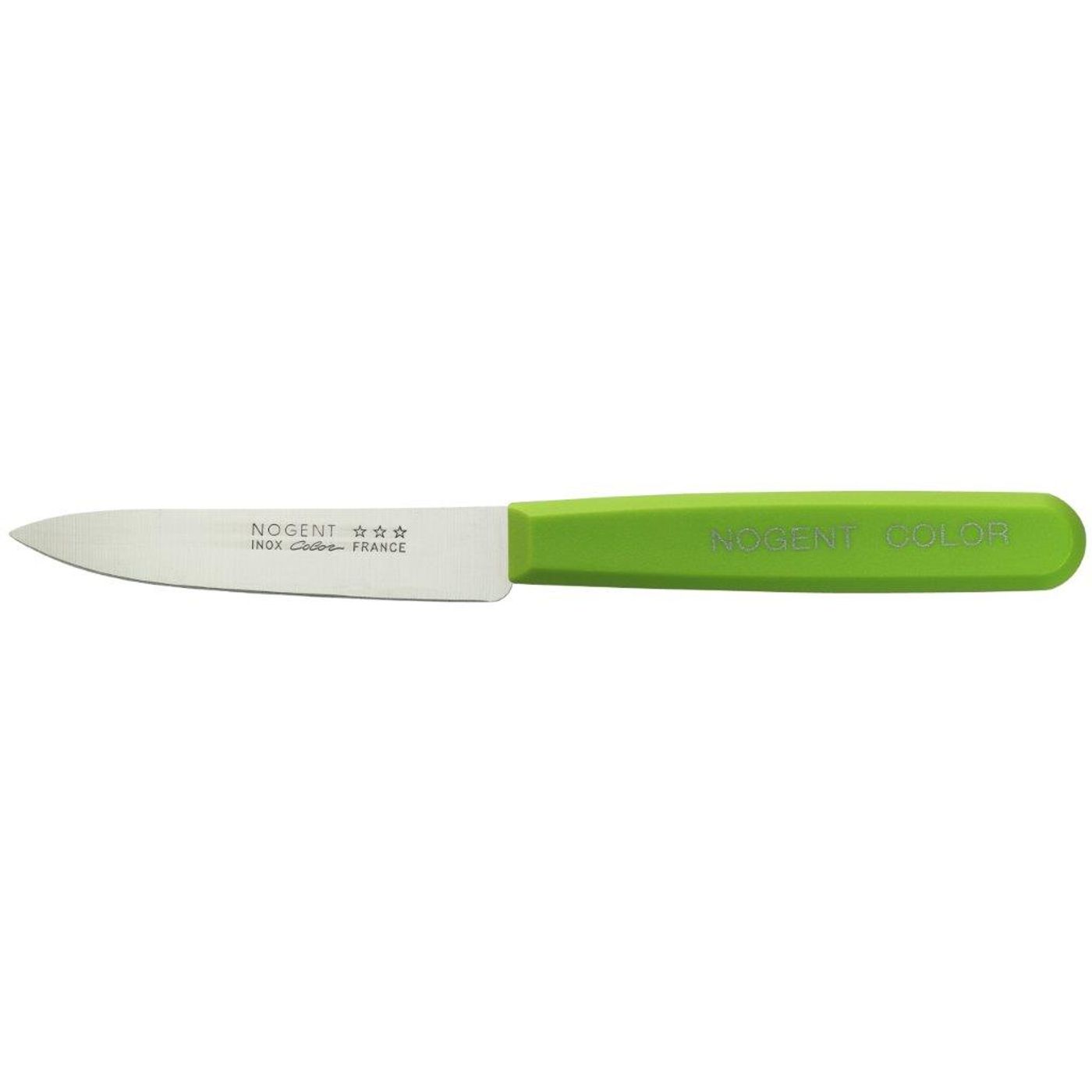 Couteau d'office lame 9 cm manche polypropylène coloré