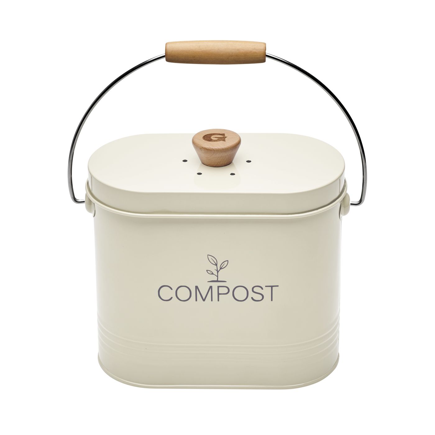 Seau à compost ovale 3L