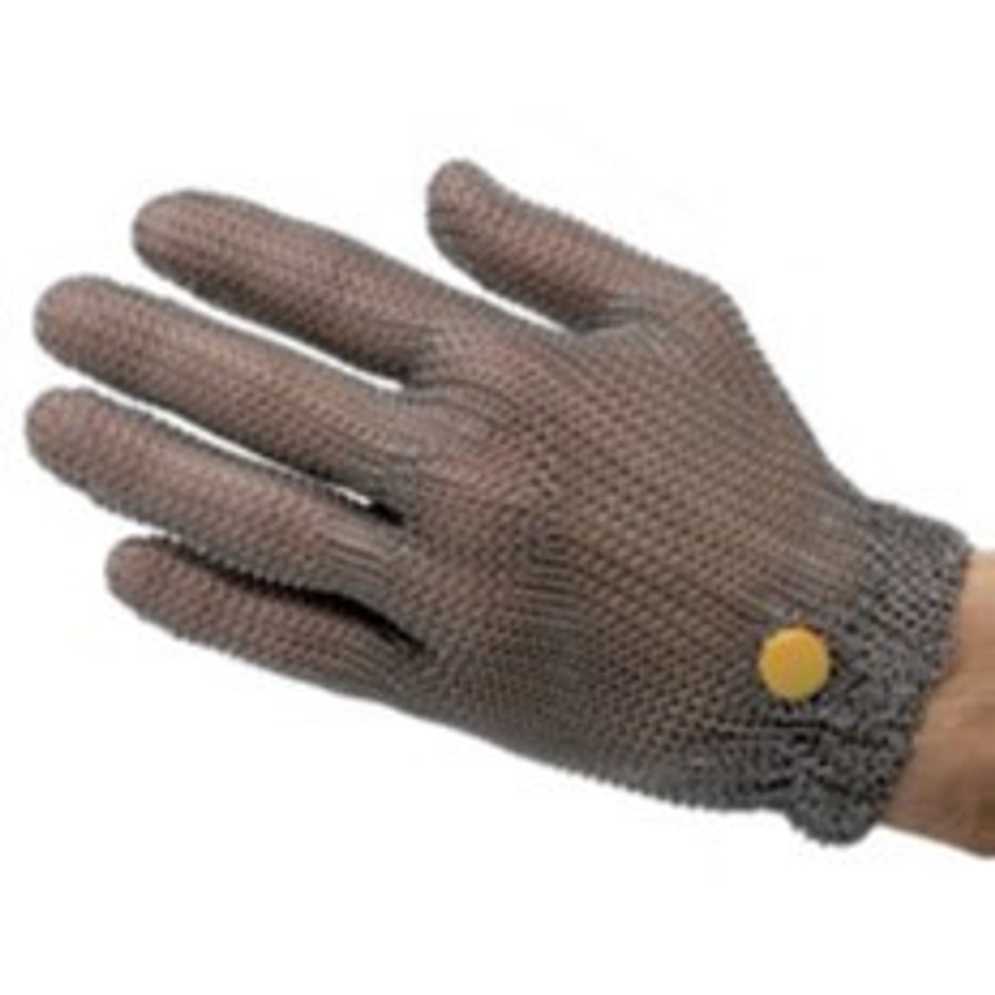 Gant en cotte de maille taille 10 jaune