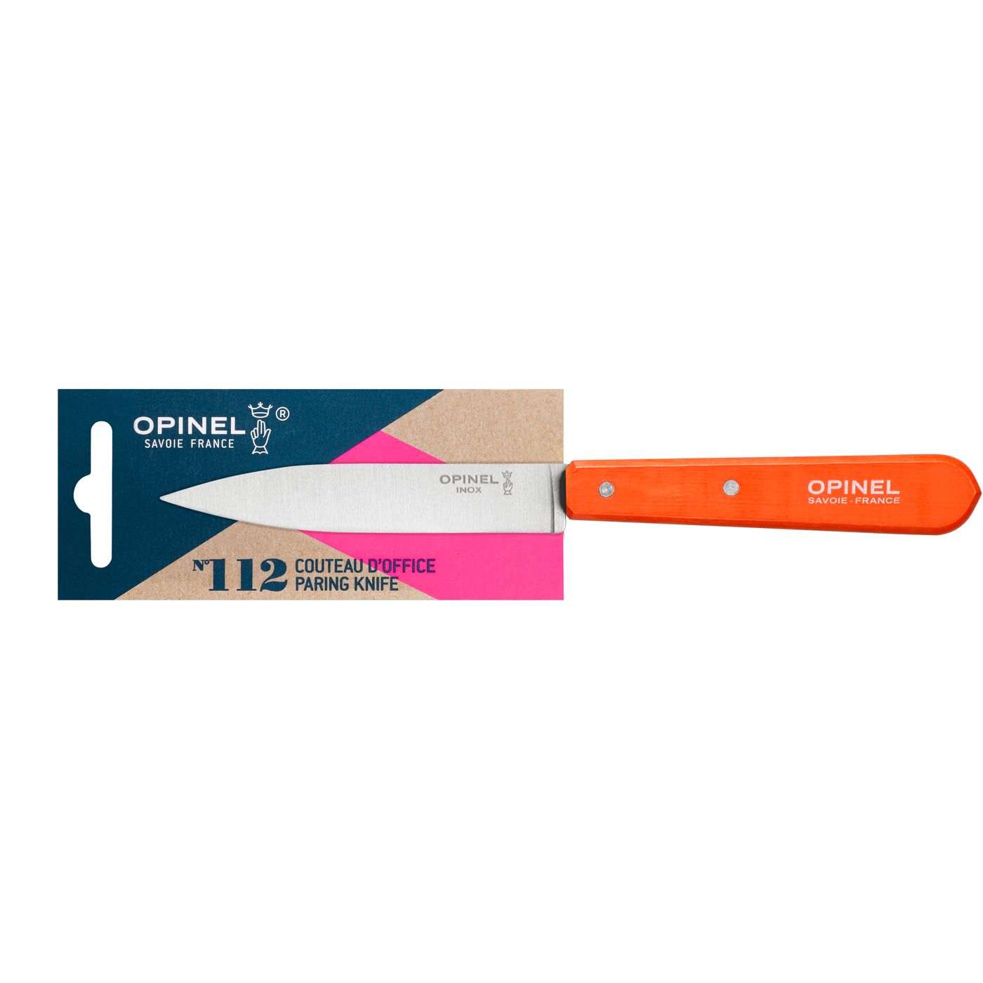 Couteau Office N°112 mandarine