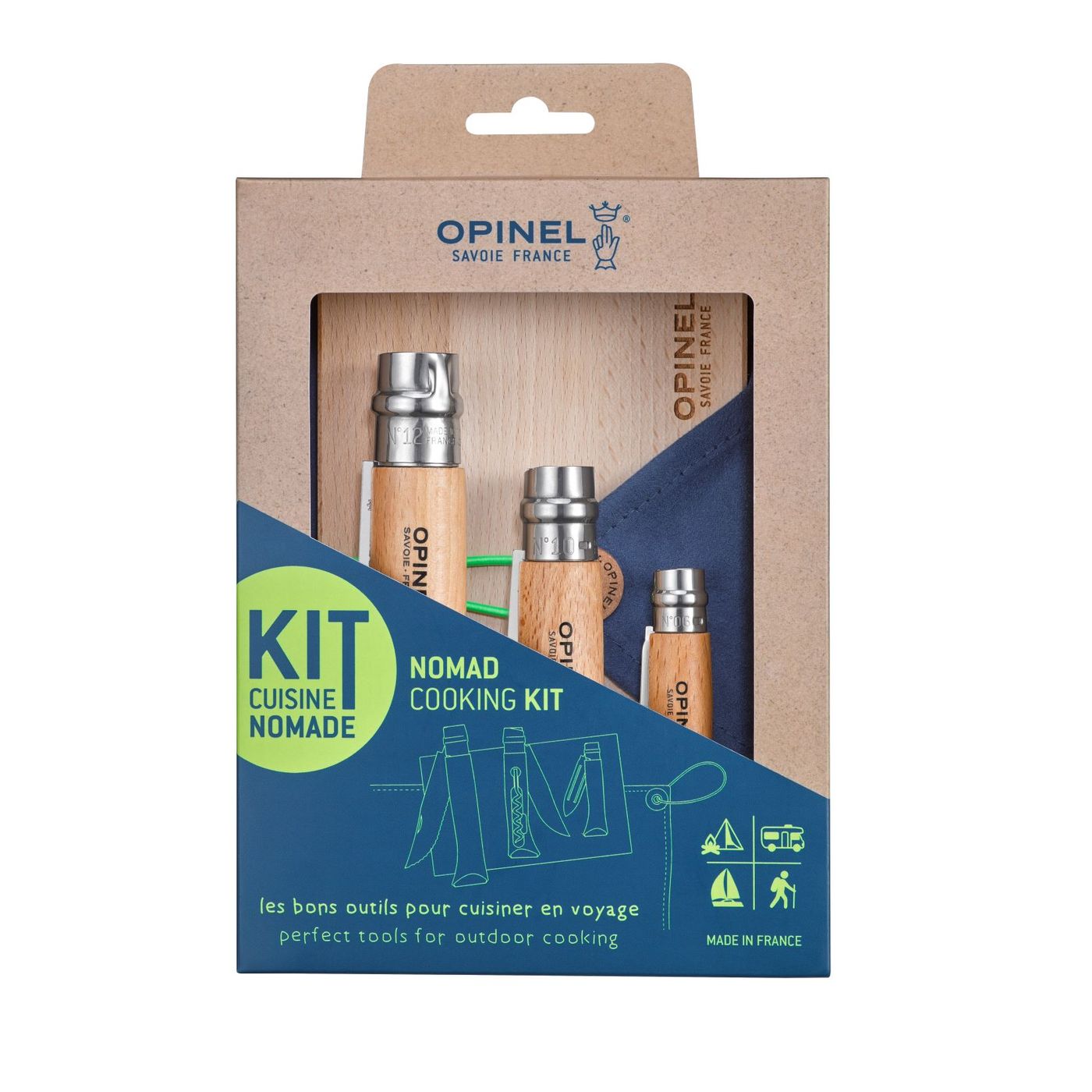 Kit Nomade de 3 couteaux