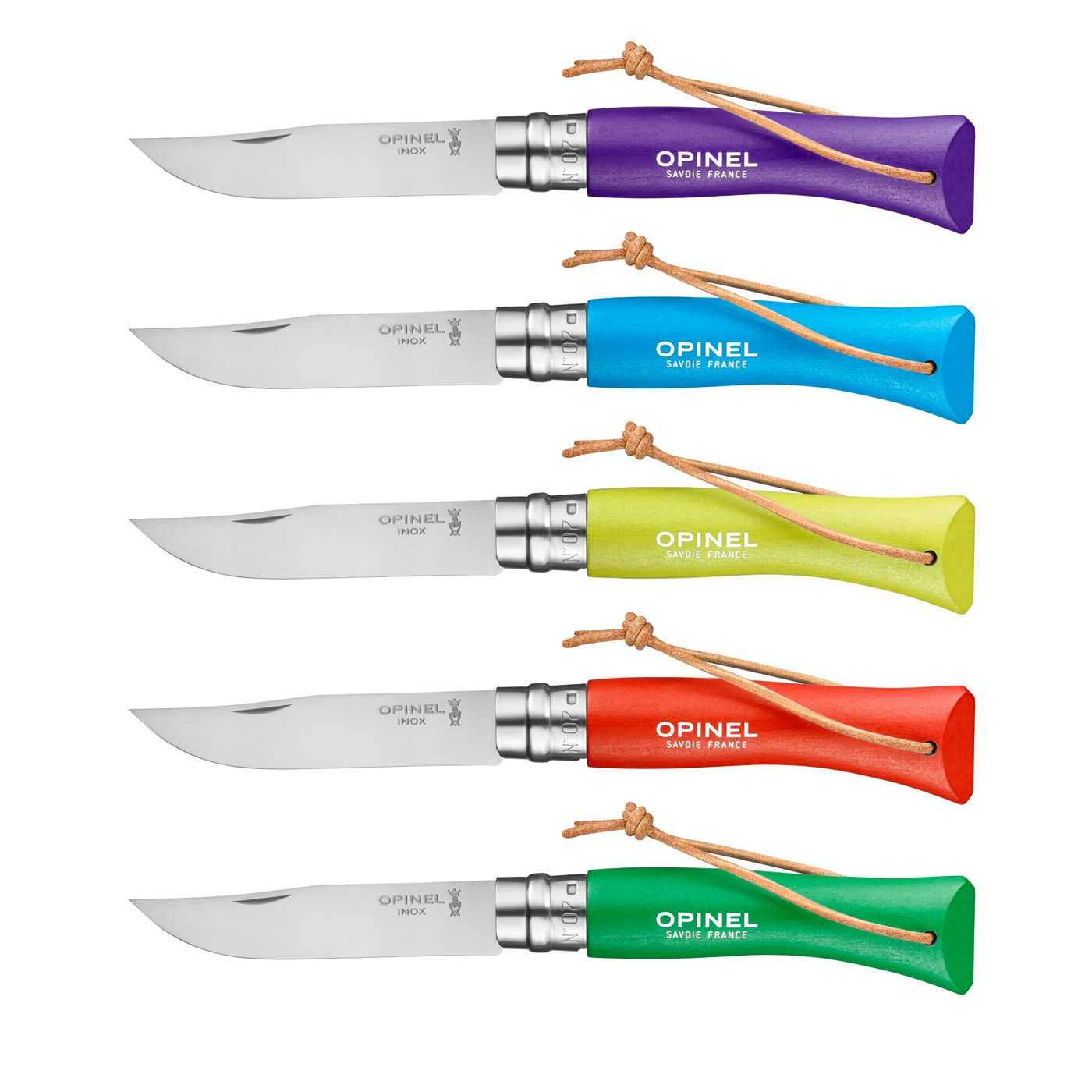 Couteau Baroudeur Colorama N°7 vert