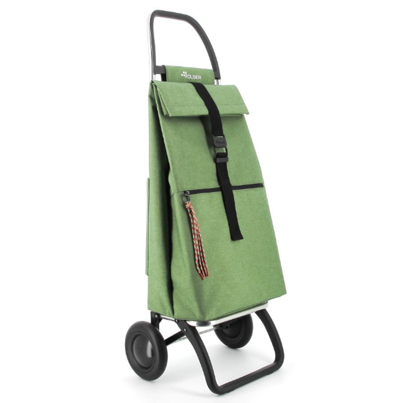 Chariot de courses à 2 roues Rolser Big Tweed Vert