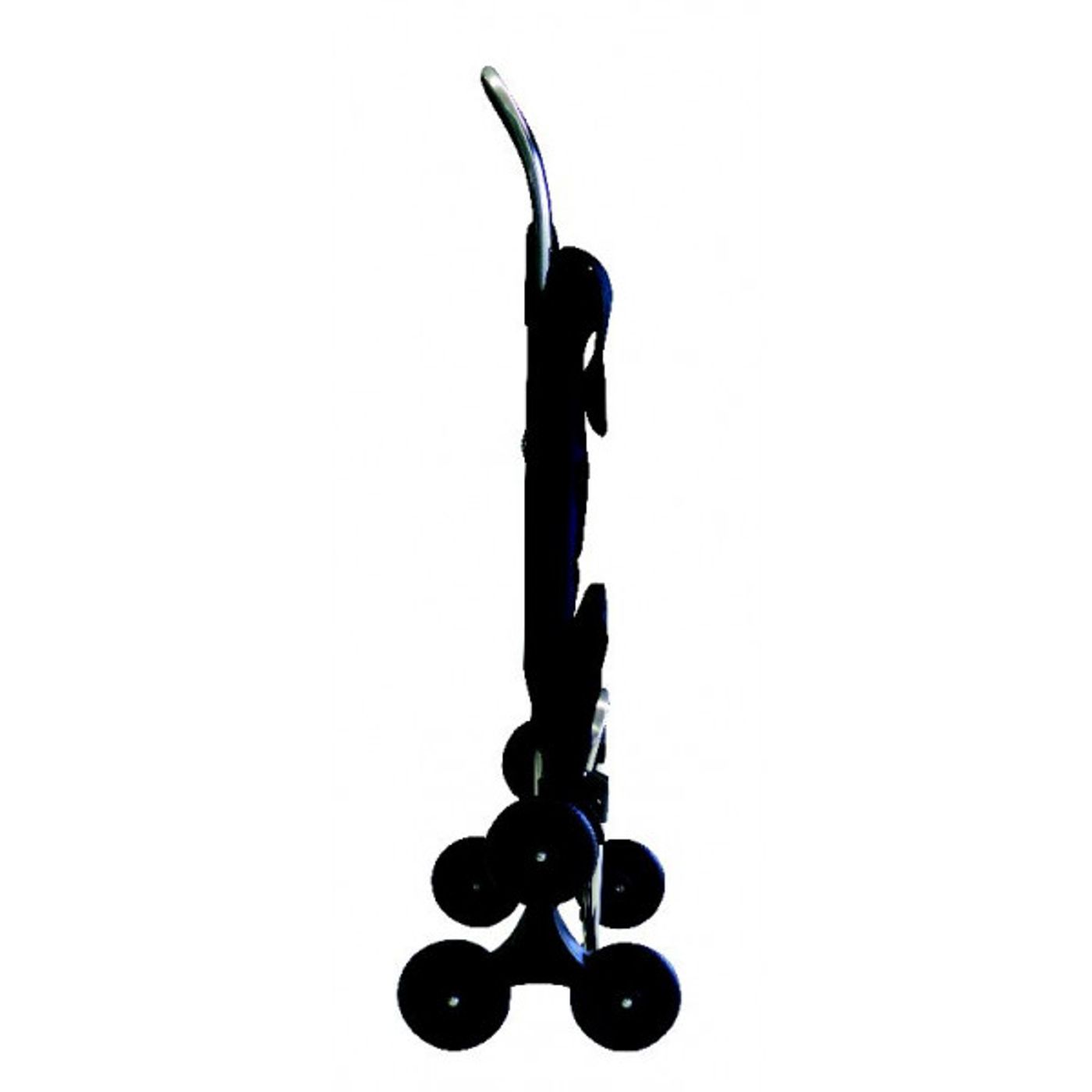 Poussette 6 roues noir