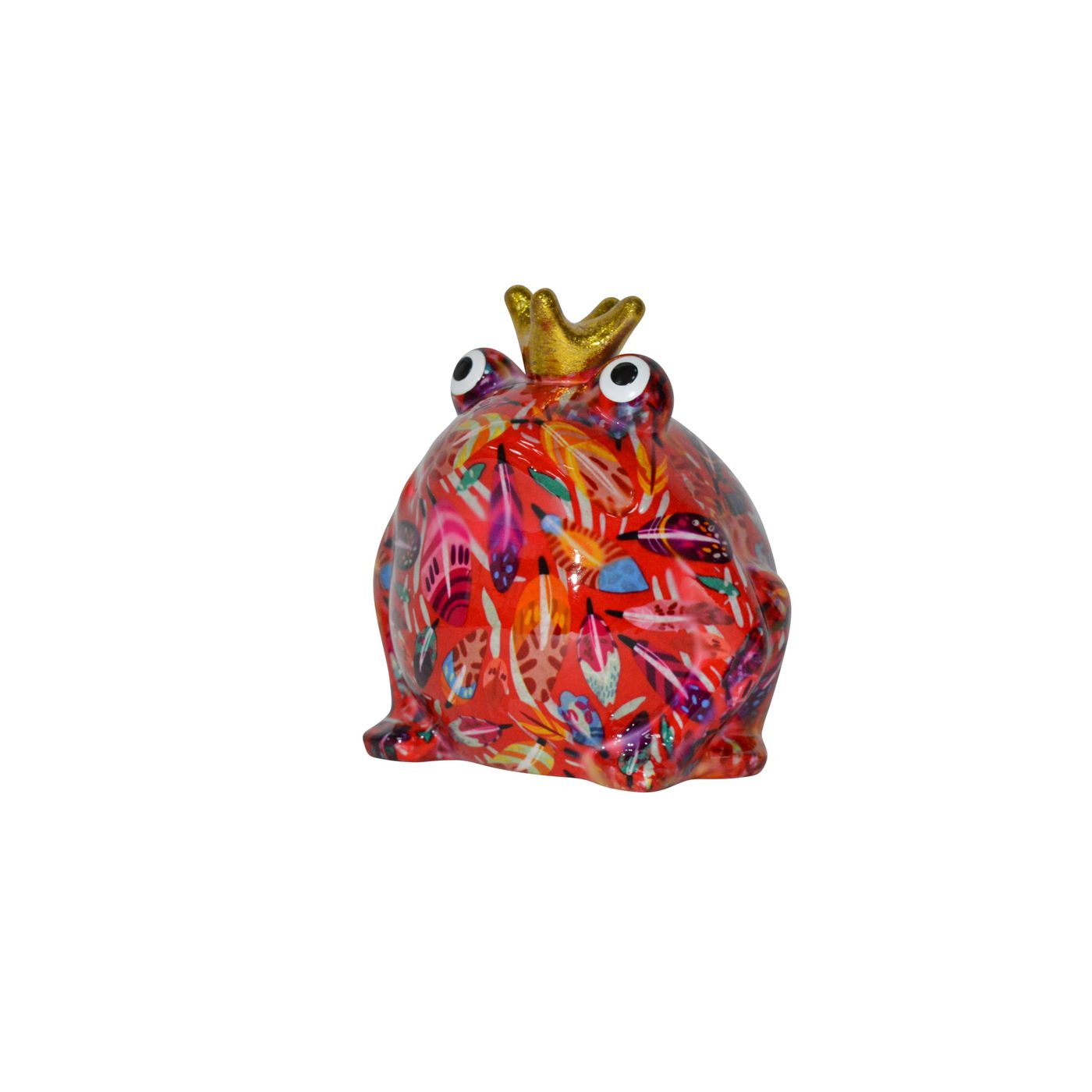 Tirelire grenouille Freddy rouge