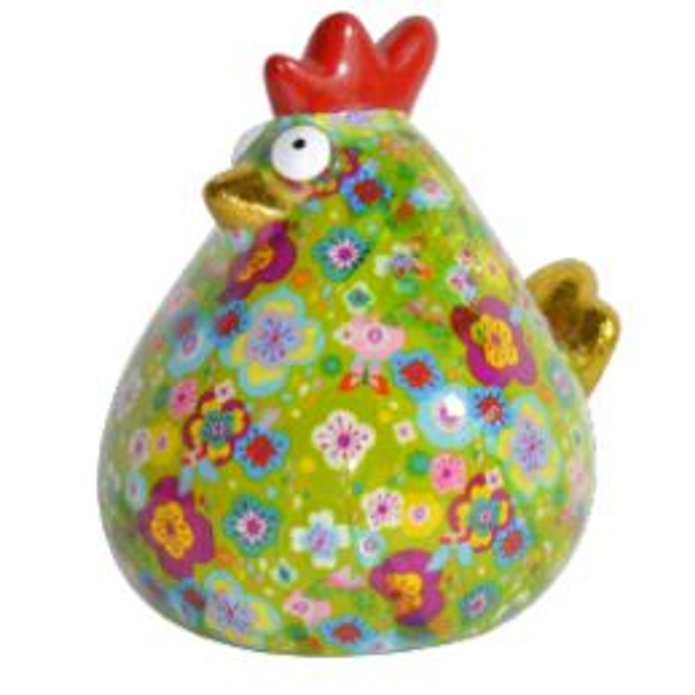 Tirelire poule Matilda fleurs des champs