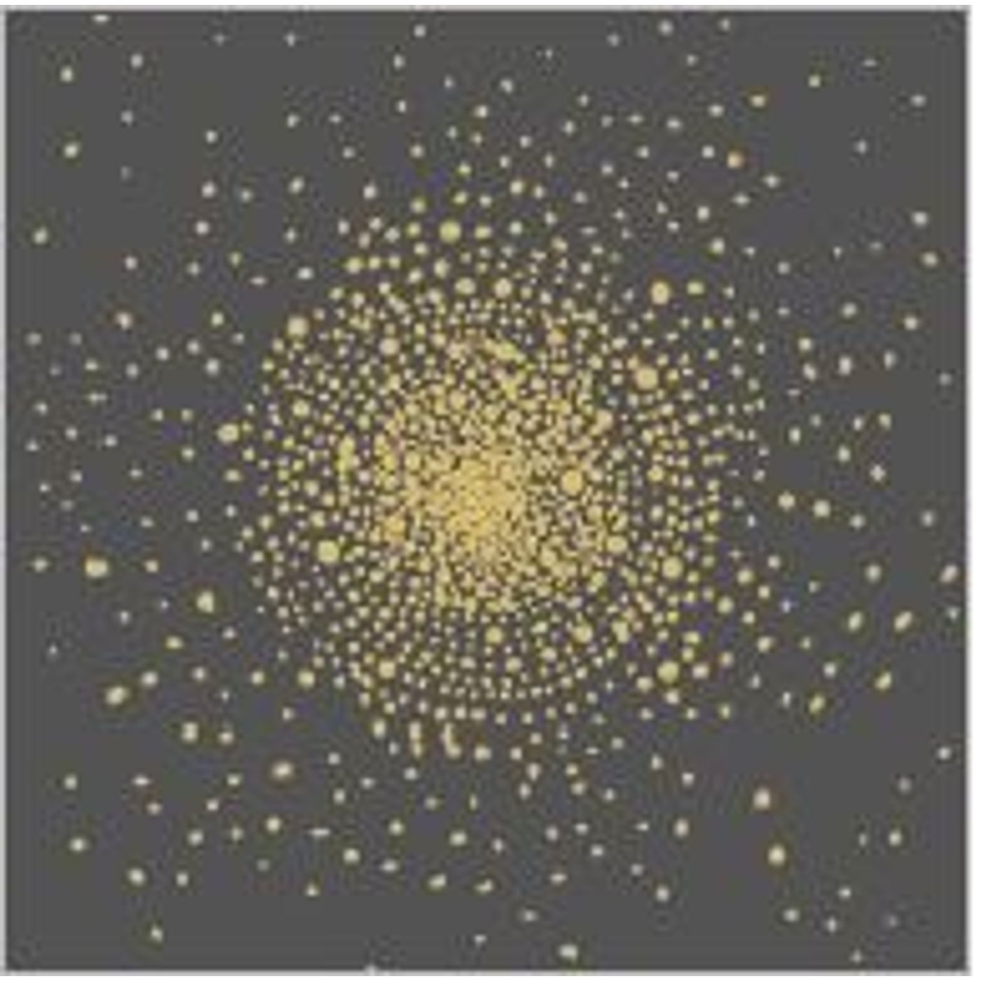 Serviettes en papier - paquet de 20 NUGGETS ARGENT