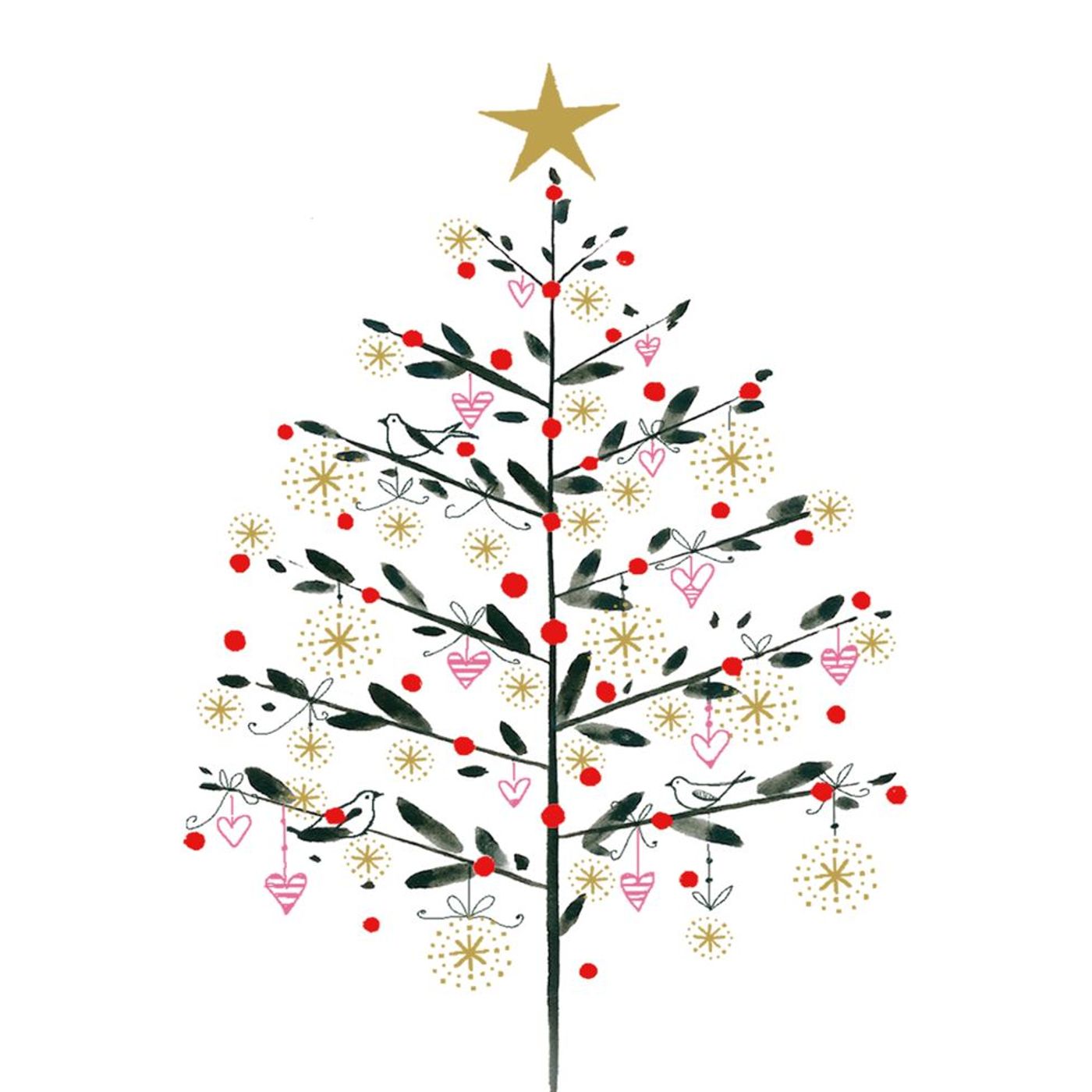 Serviettes en papier - paquet de 20 SAPIN