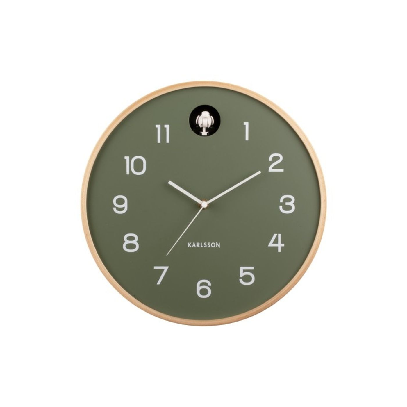 Horloge verte COUCOU D 31,5cm