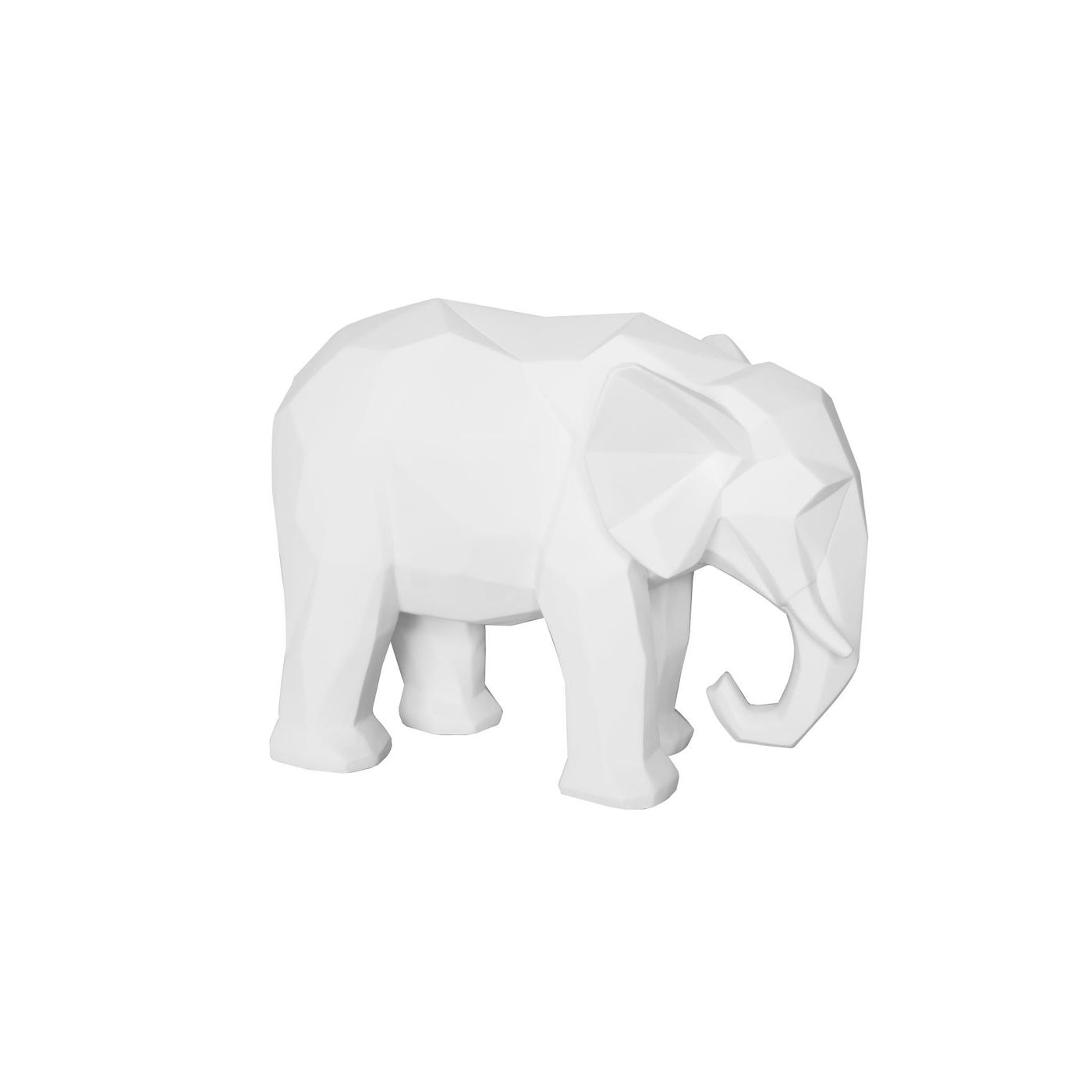 Statue origami éléphant
