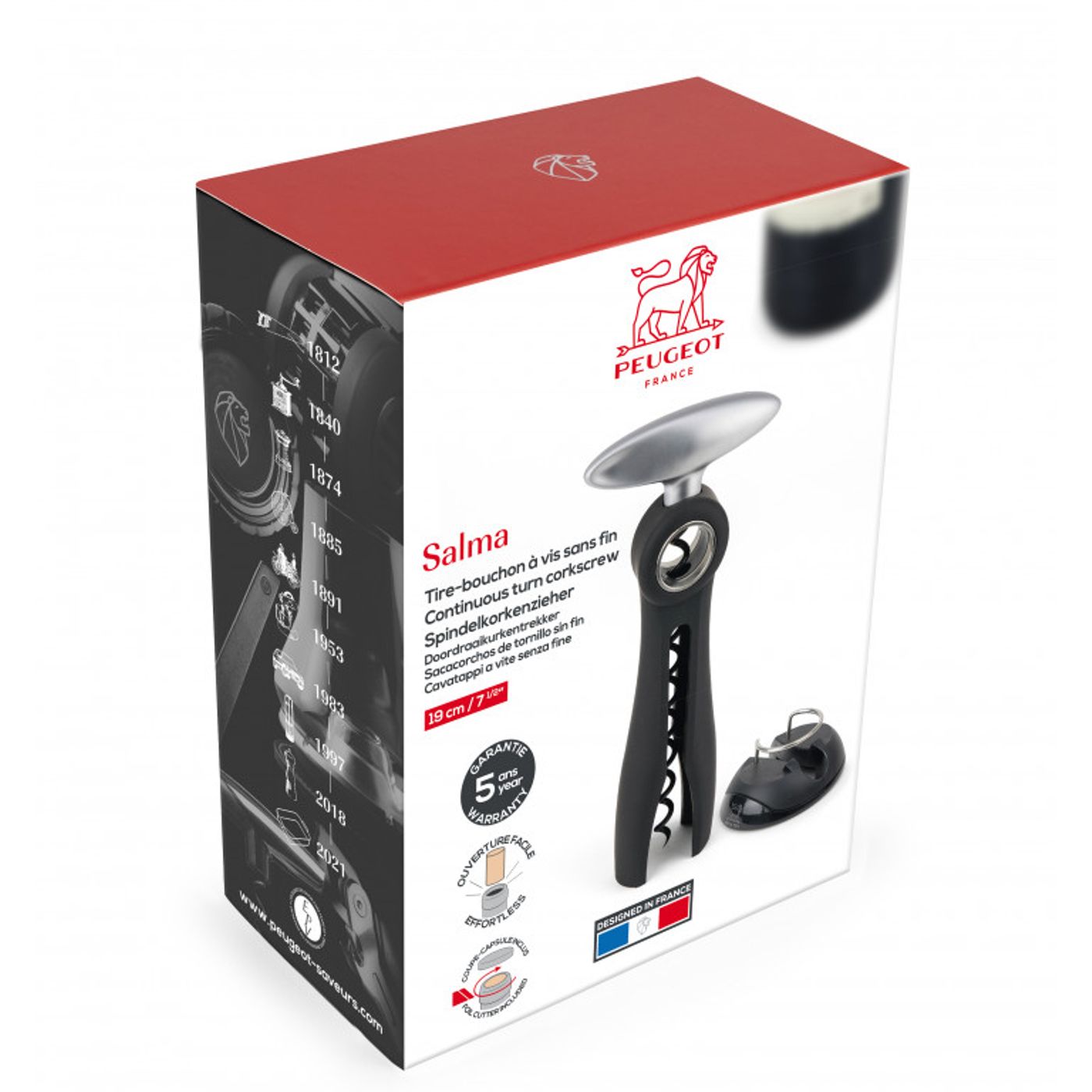 Tire bouchon Salma noir