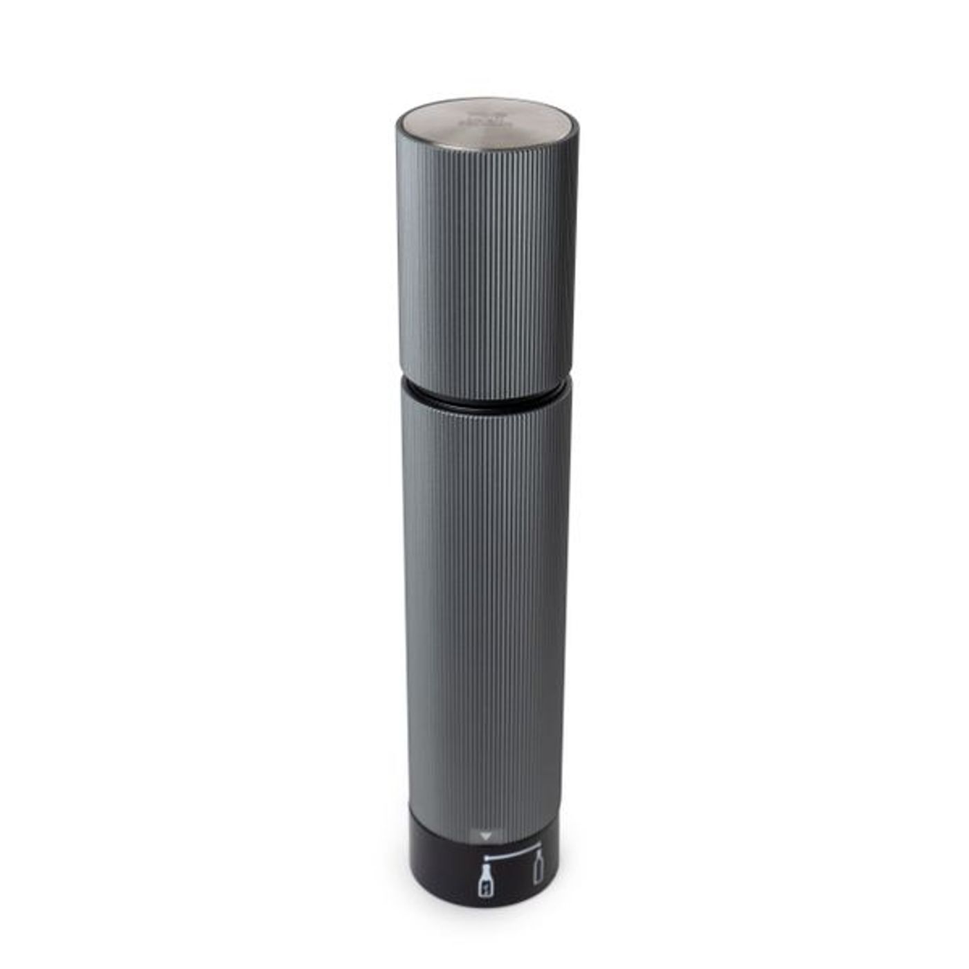Pompe de Conservation Vin et Champagne, Aluminium Carbone 20 cm