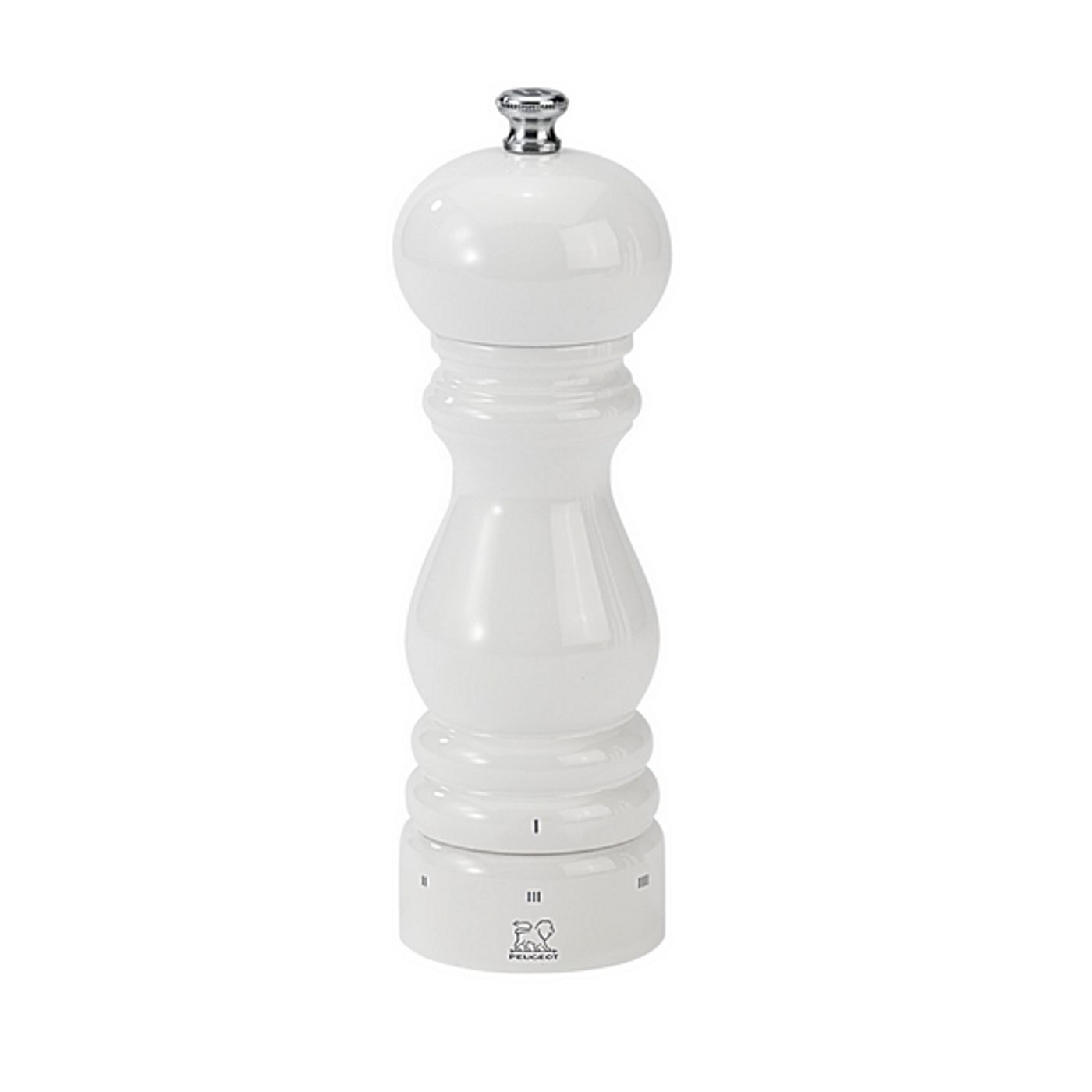 Moulin à sel Paris U'Select laqué blanc 18 cm