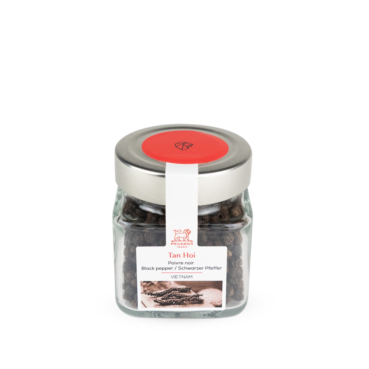 Coffret 2 moulins sel + poivre Paris Graphite + tube de poivre