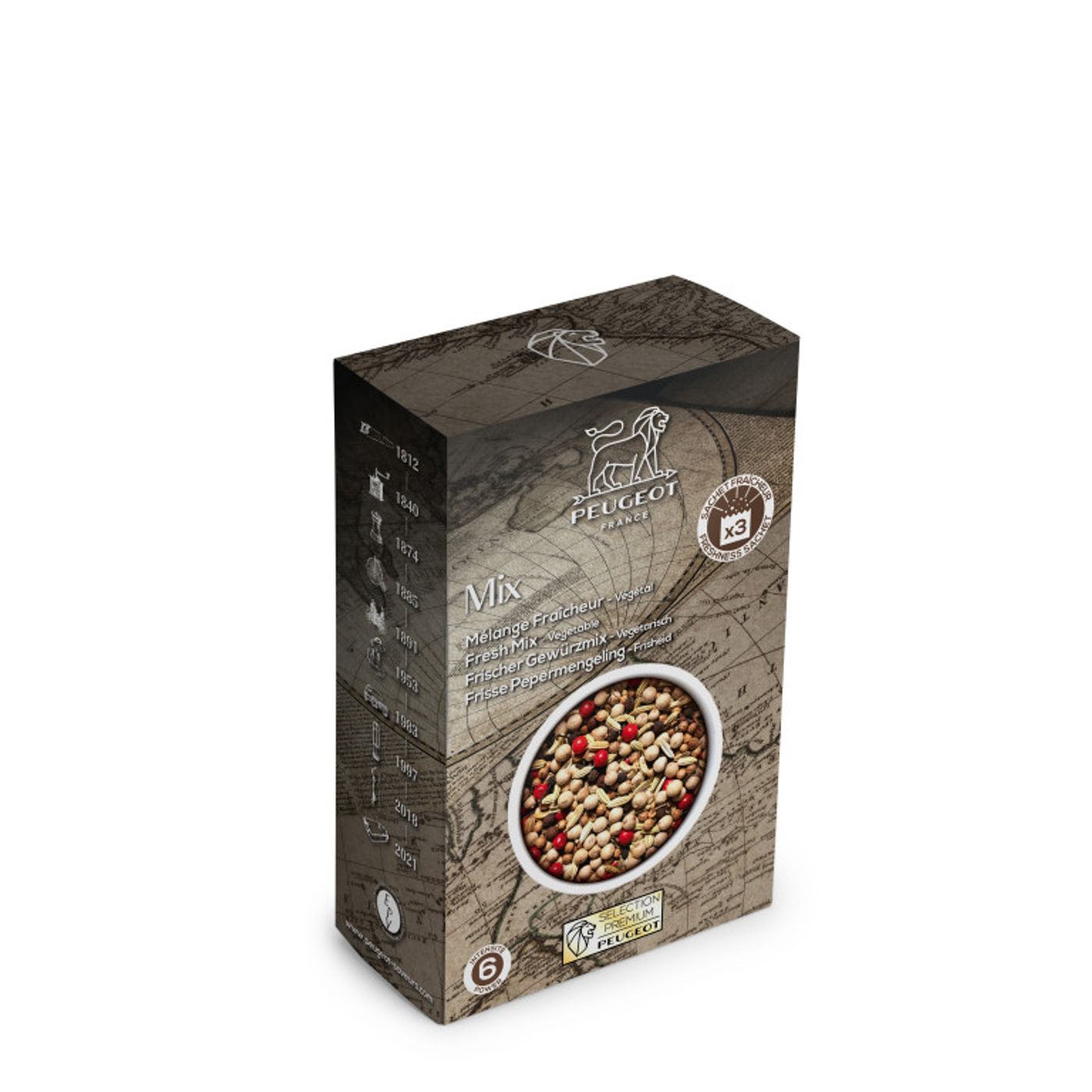 3 sachets mélange fraîcheur