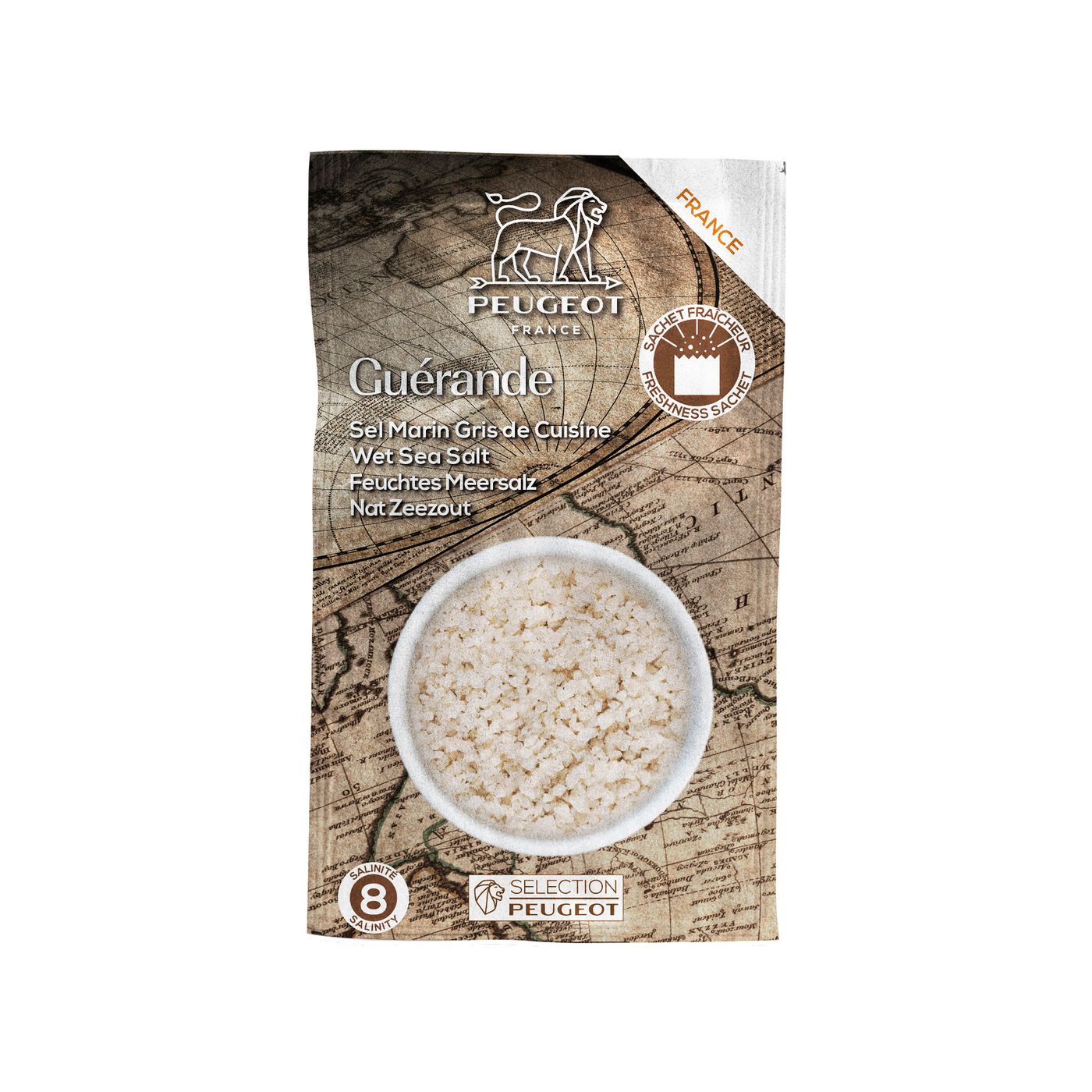 6 sachets fraîcheur de sel de Guérande (France)