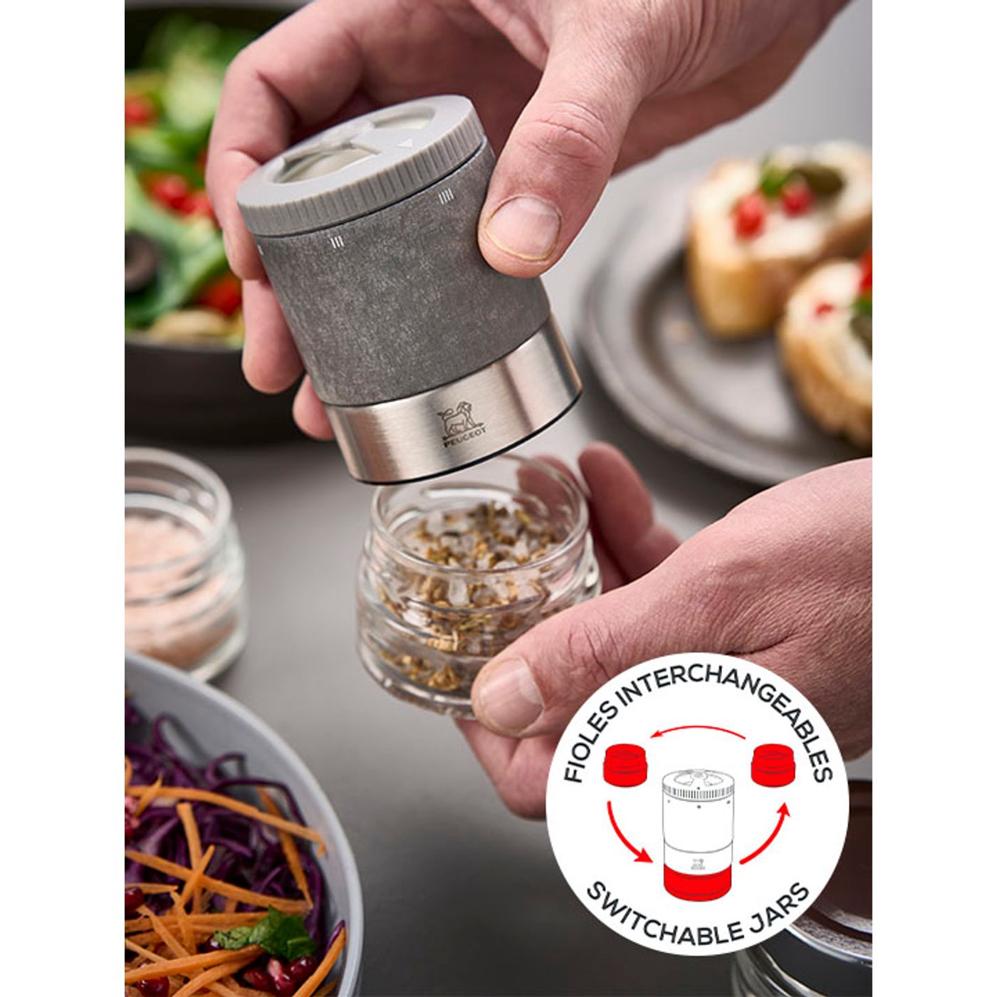 Coffret Noël Duo Maestro – Bar à poivres et bar à sels