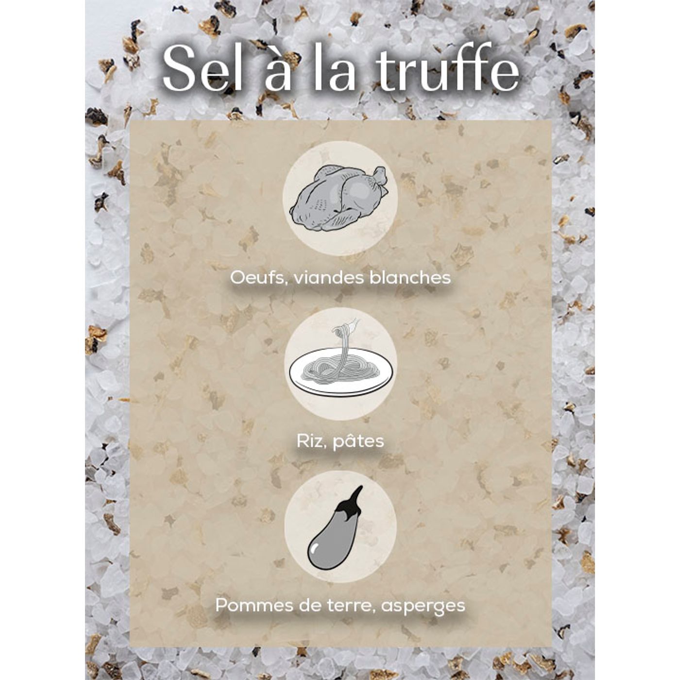 Sel à la truffe 150 g