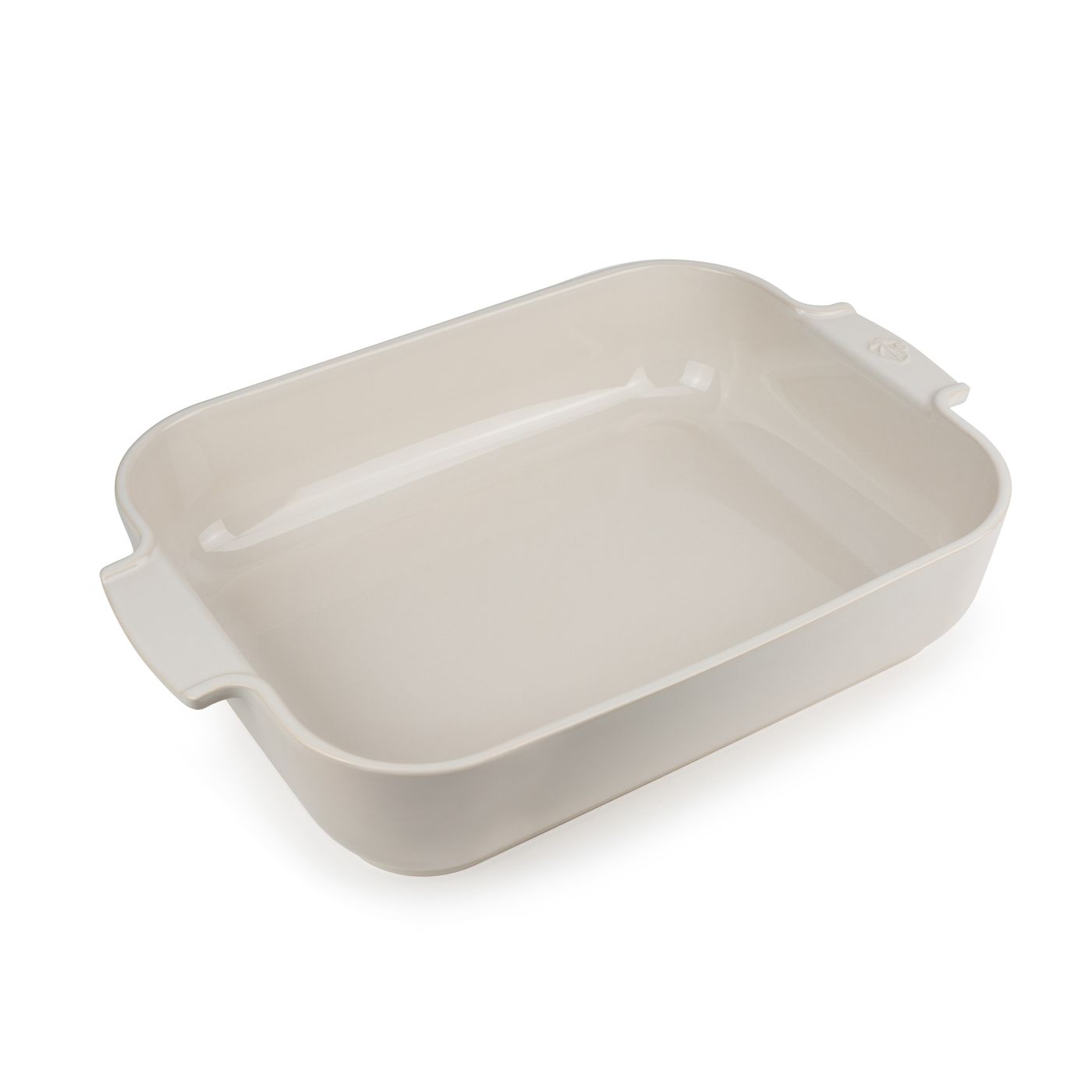 Plat à four rectangulaire écru 40 cm
