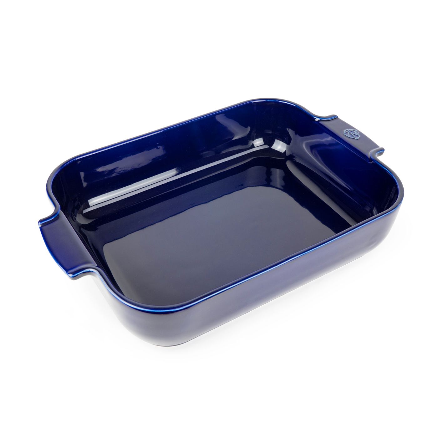 Plat à four rectangulaire bleu 40 cm