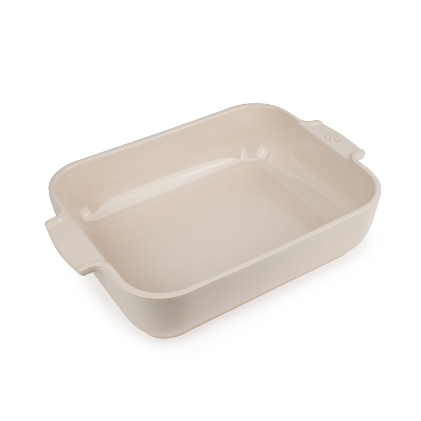 Plat à four rectangulaire écru 32 cm