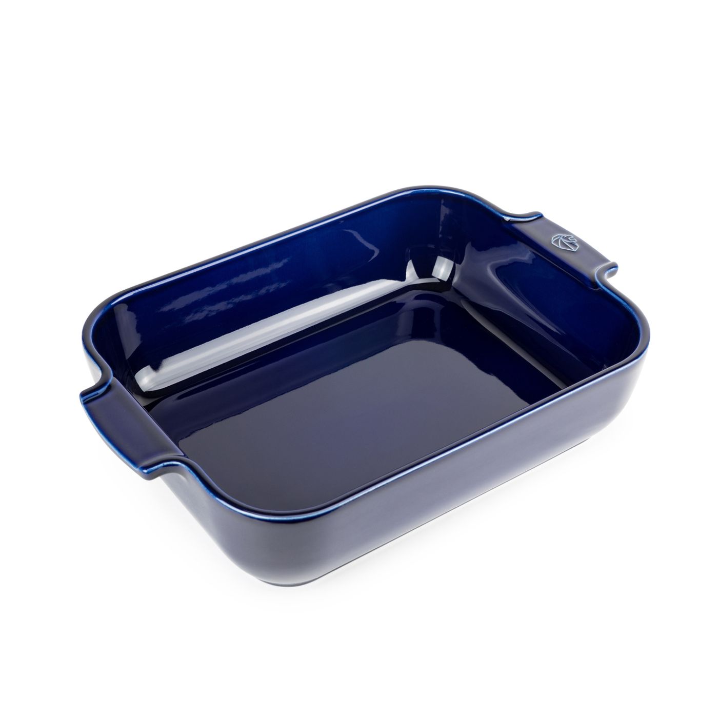 Plat à four rectangulaire bleu 32 cm