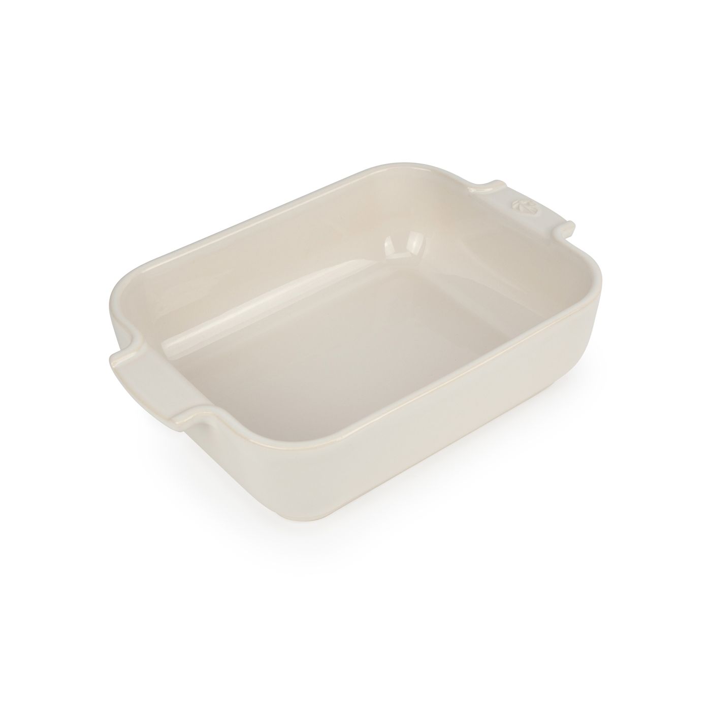 Plat à four rectangulaire écru 25 cm