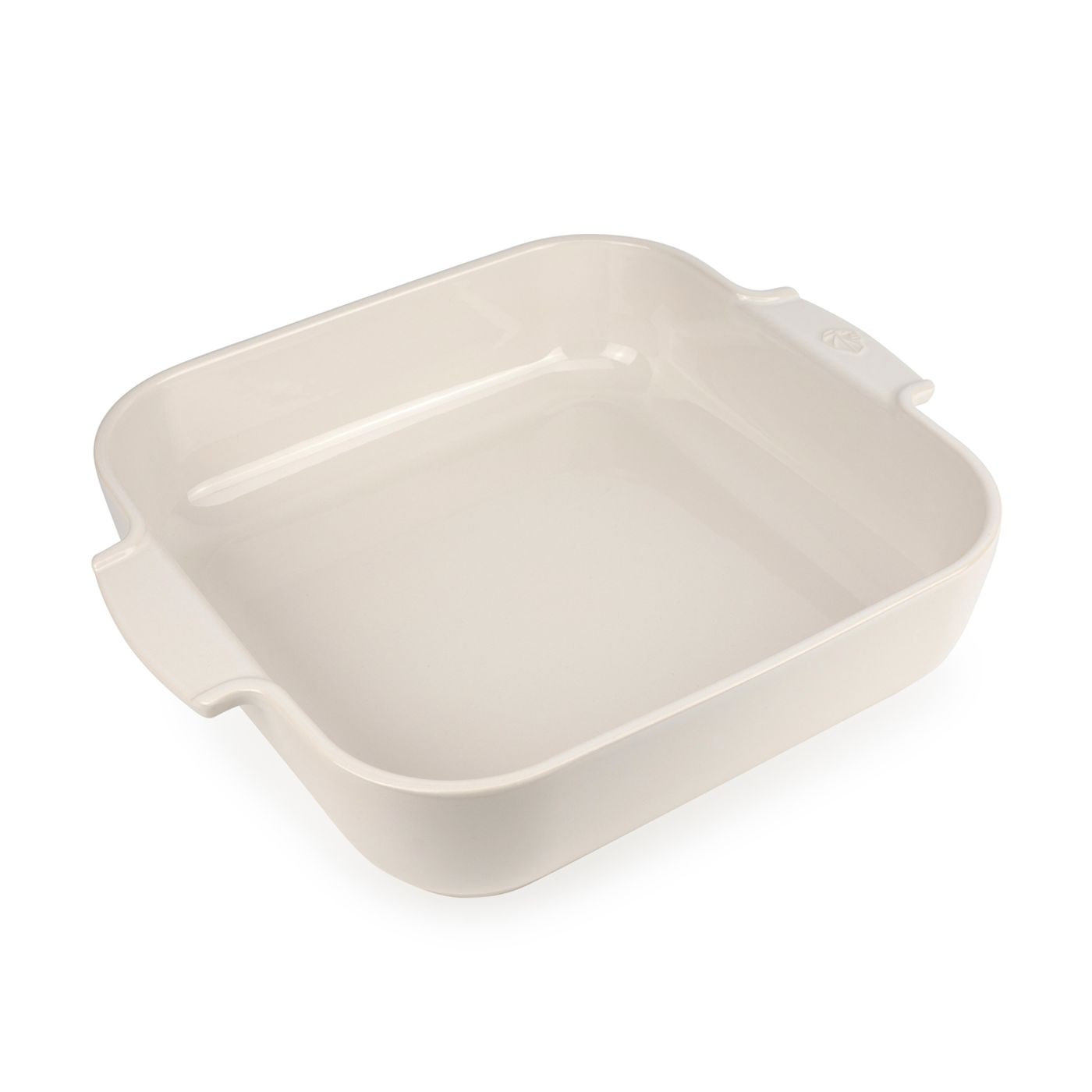 Plat à four carré écru 36 cm