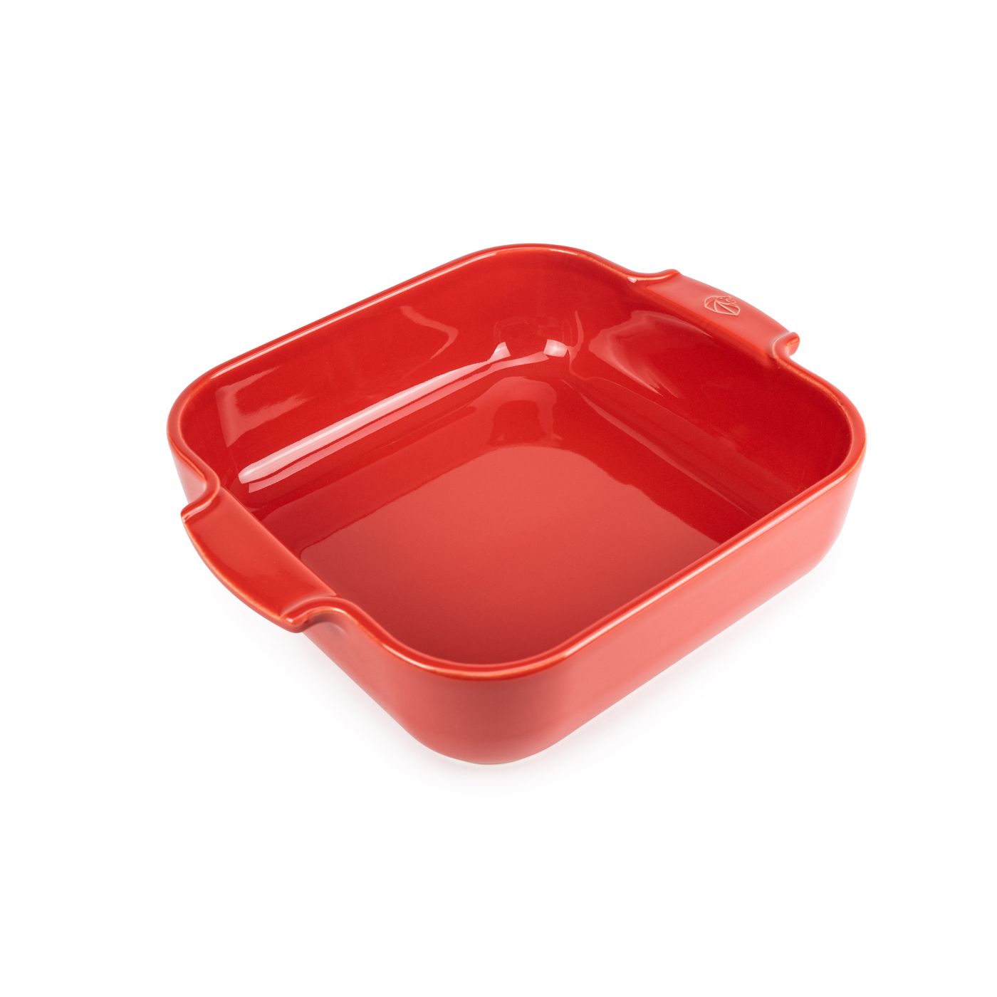 Plat à four carré rouge 28 cm