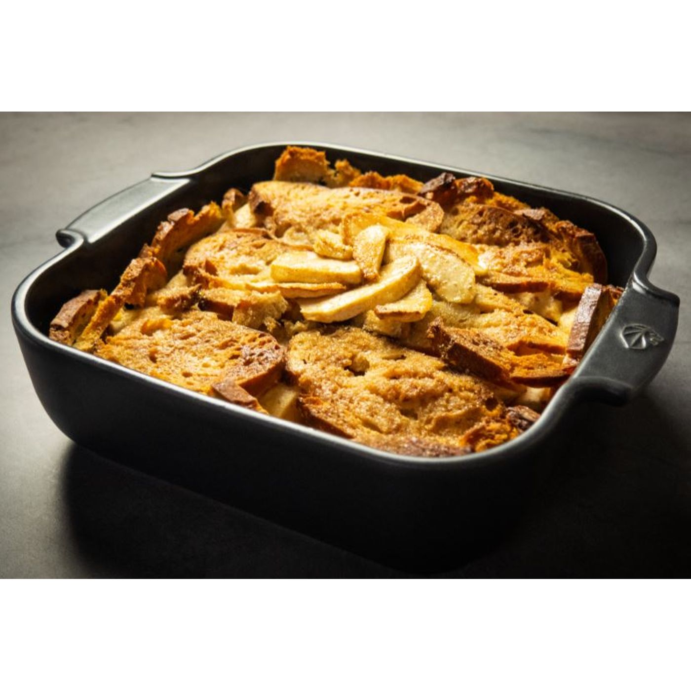 Plat à four carré ardoise 28 cm