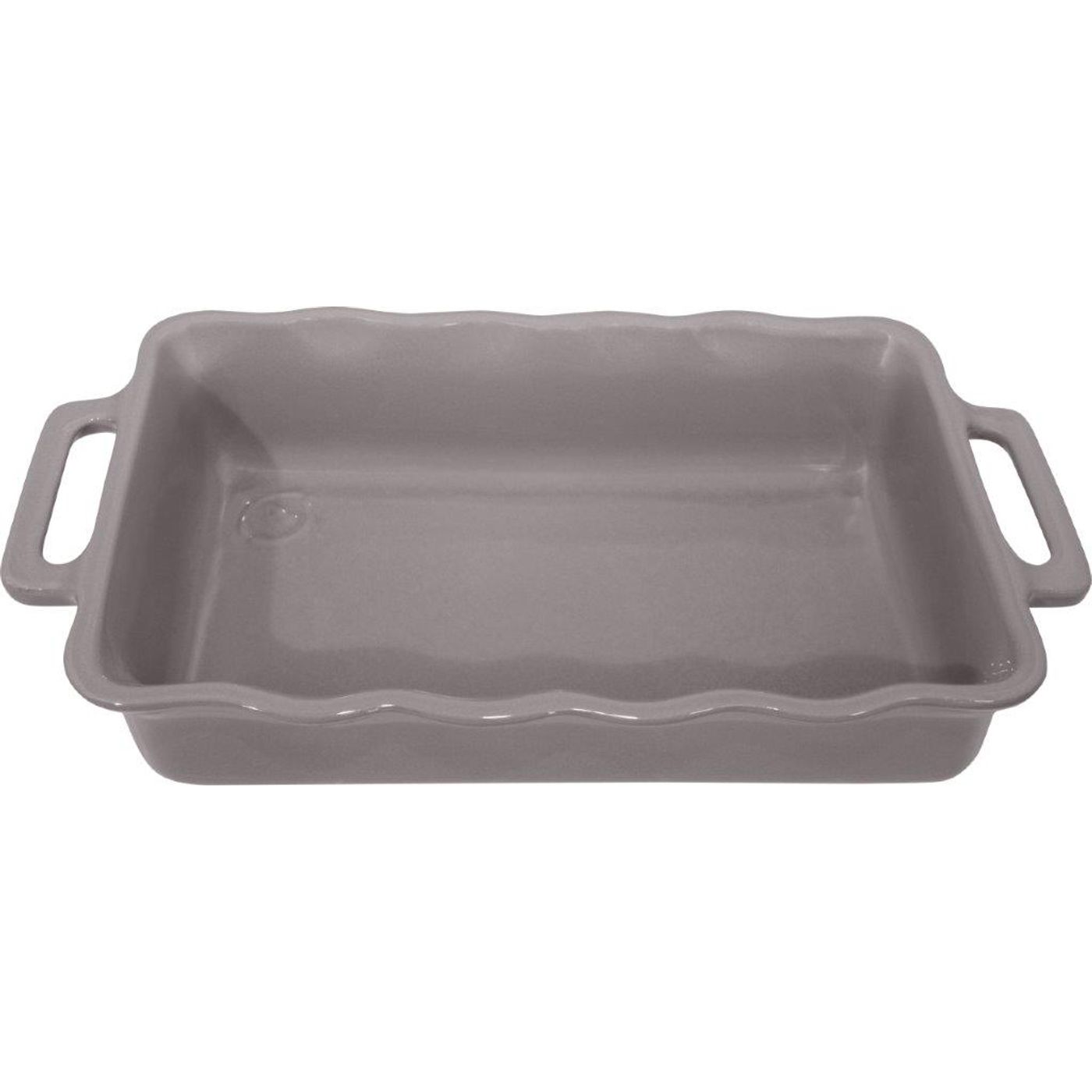 Plat à four rectangulaire Délices gris 38CM