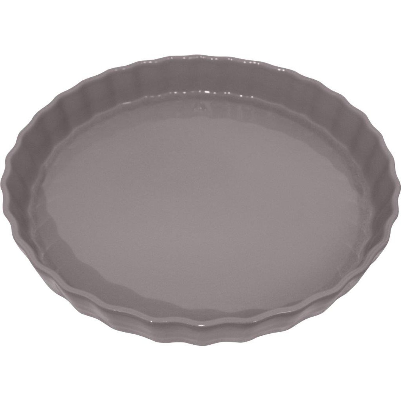 Plat à tarte Délices gris 30cm