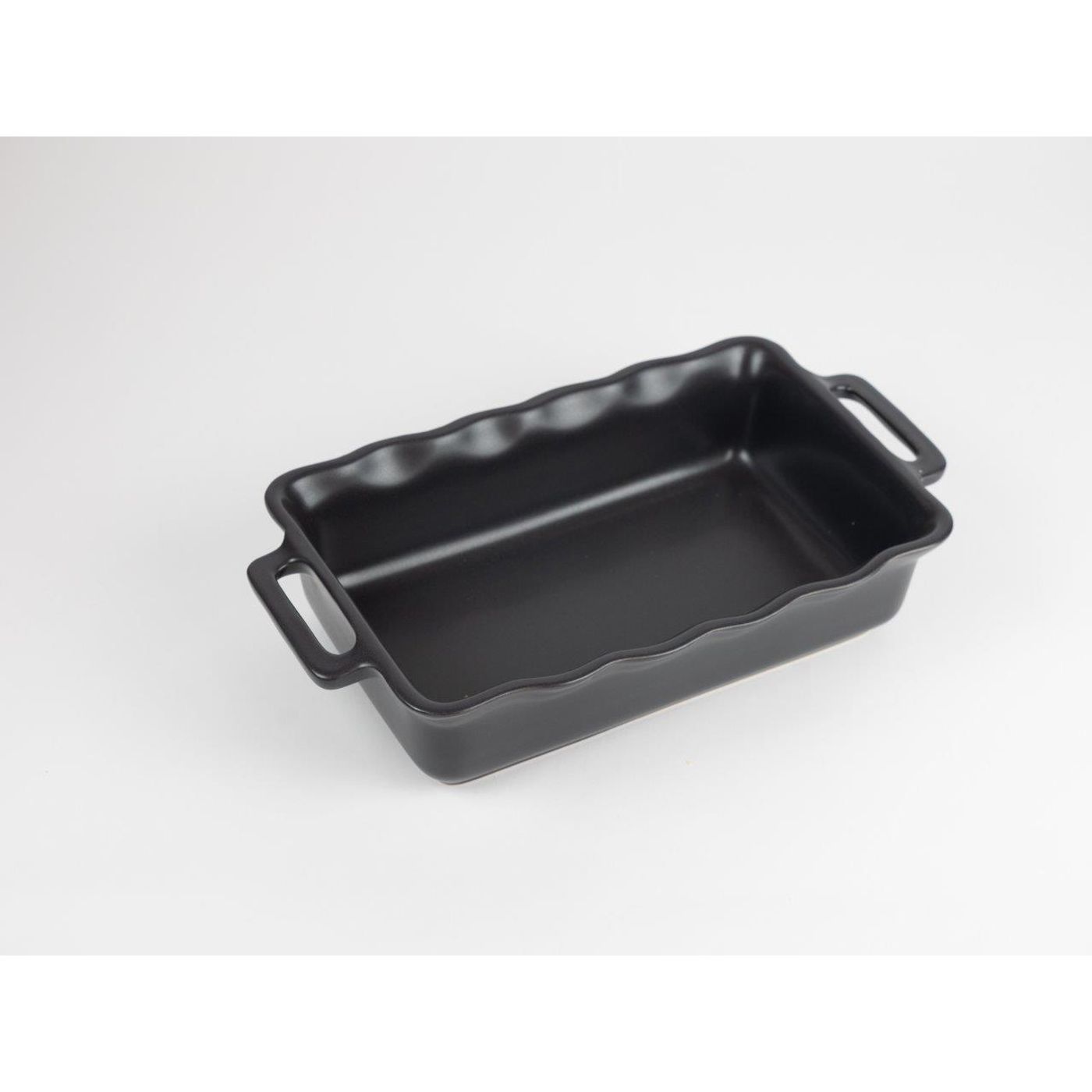PLAT À FOUR RECTANGULAIRE DÉLICES NOIR 31CM